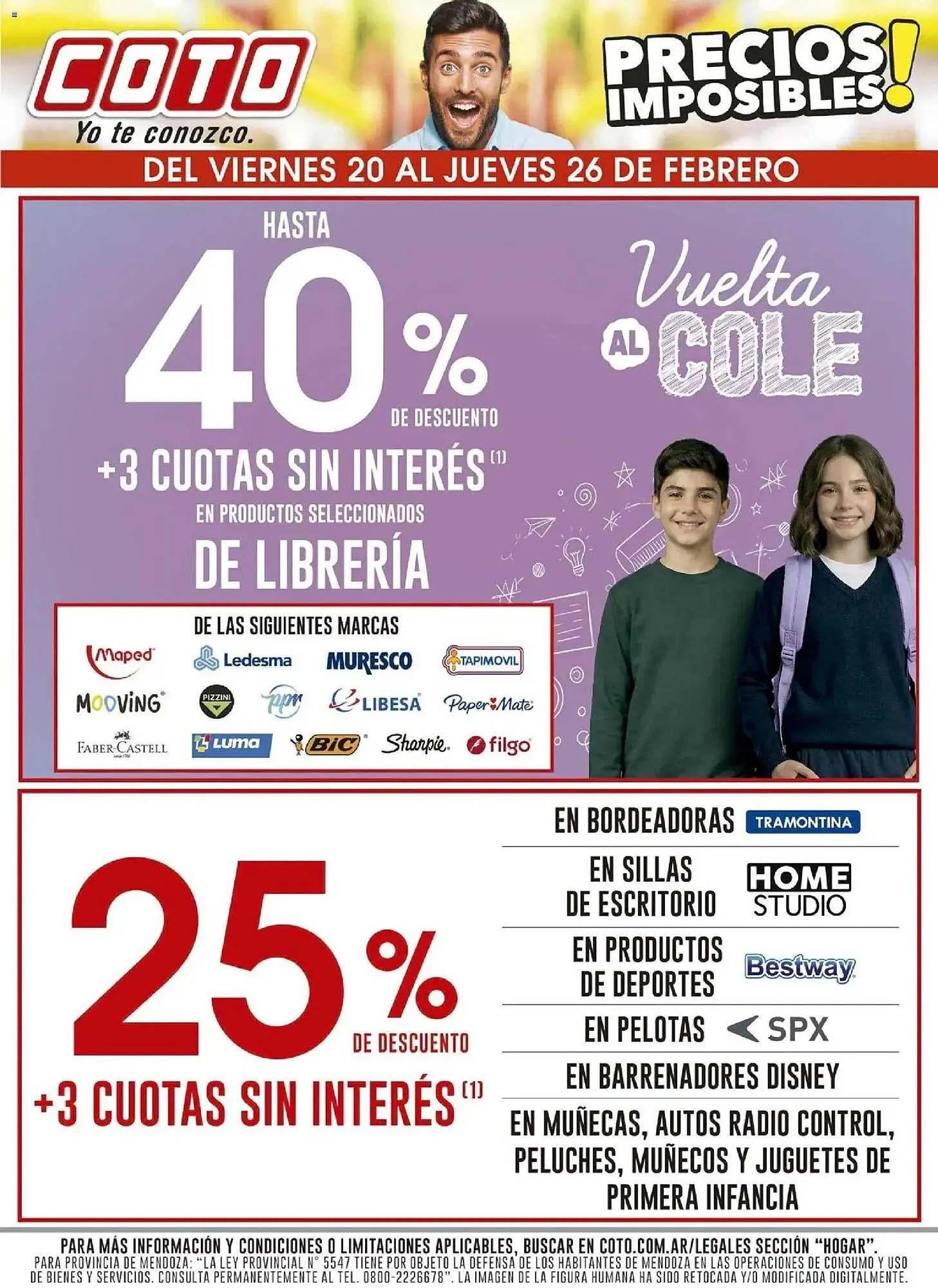 Ofertas de Catálogo Coto 20 de febrero al 26 de febrero 2026 - Página 1 del catálogo