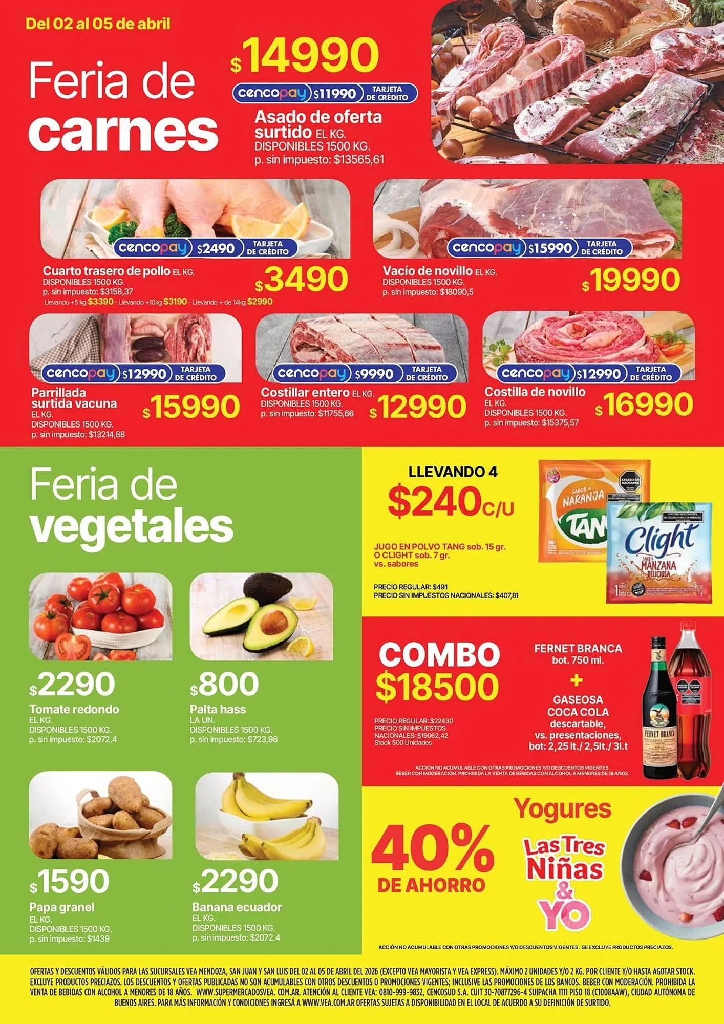 Ofertas de Catálogo Supermercados Vea 2 de abril al 5 de abril 2026 - Página 3 del catálogo