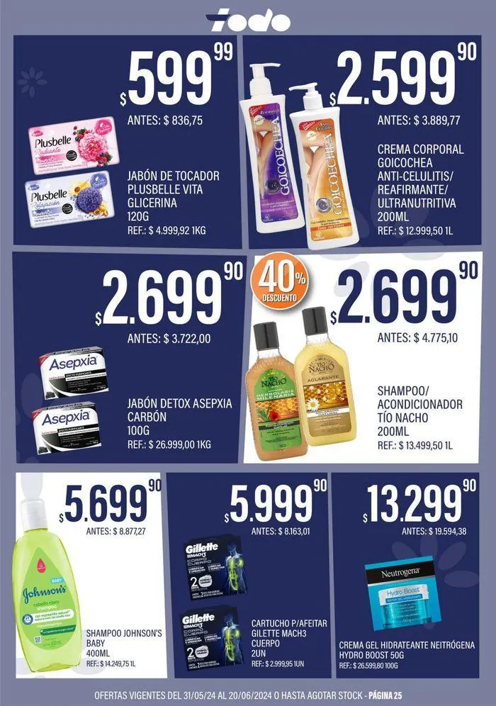 Ofertas de Catálogo Supermercados Todo 31 de mayo al 20 de junio 2024 - Página 25 del catálogo