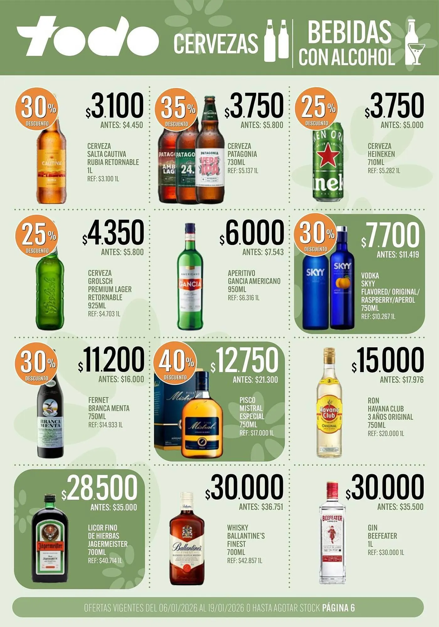 Ofertas de Catálogo Supermercados Todo 6 de enero al 19 de enero 2026 - Página 6 del catálogo