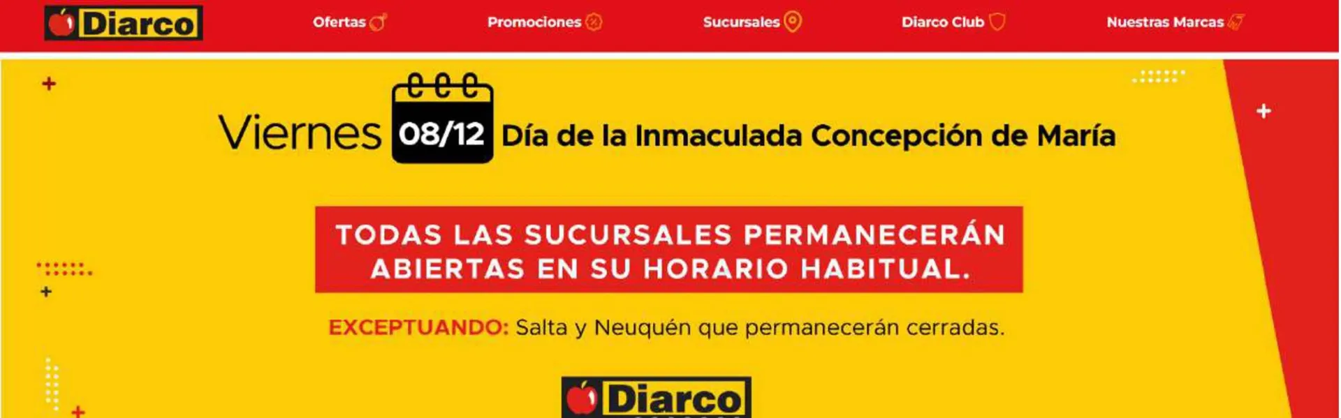 Ofertas de Catálogo Diarco 7 de diciembre al 14 de diciembre 2023 - Página 1 del catálogo