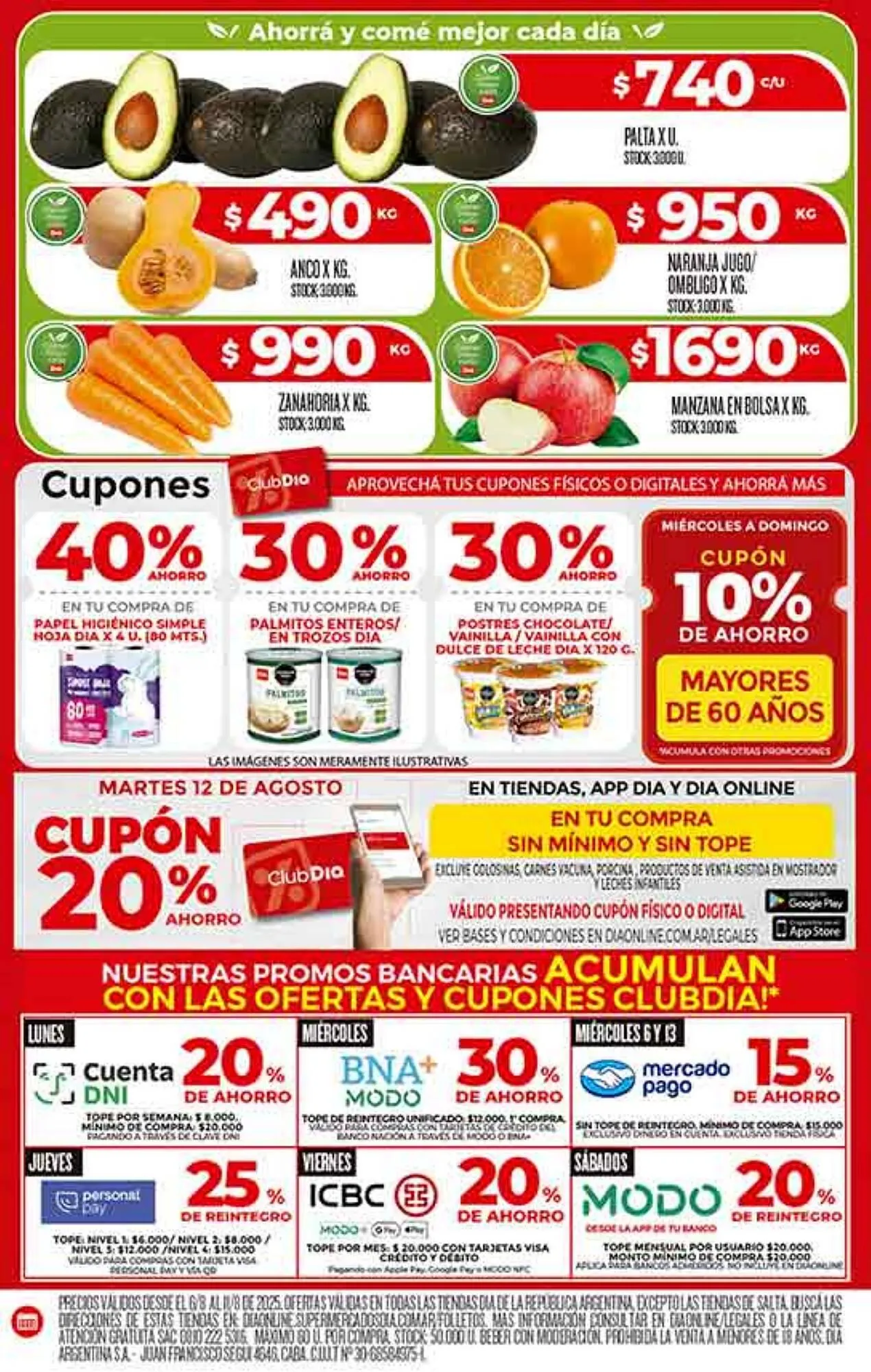 Ofertas de Catálogo Supermercados DIA 5 de agosto al 11 de agosto 2025 - Página 4 del catálogo