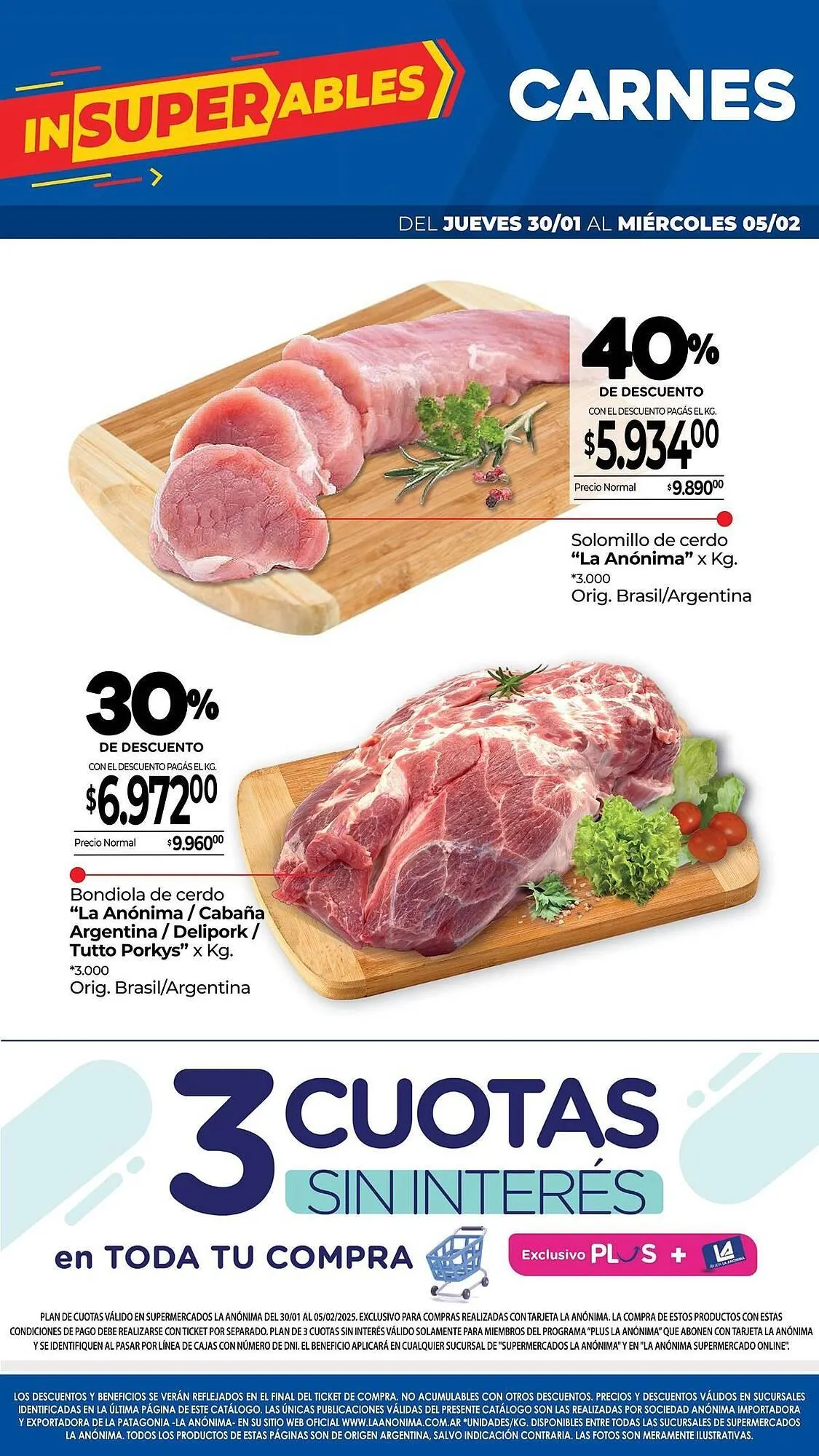 Ofertas de Catálogo La Anonima 30 de enero al 13 de febrero 2025 - Página 3 del catálogo