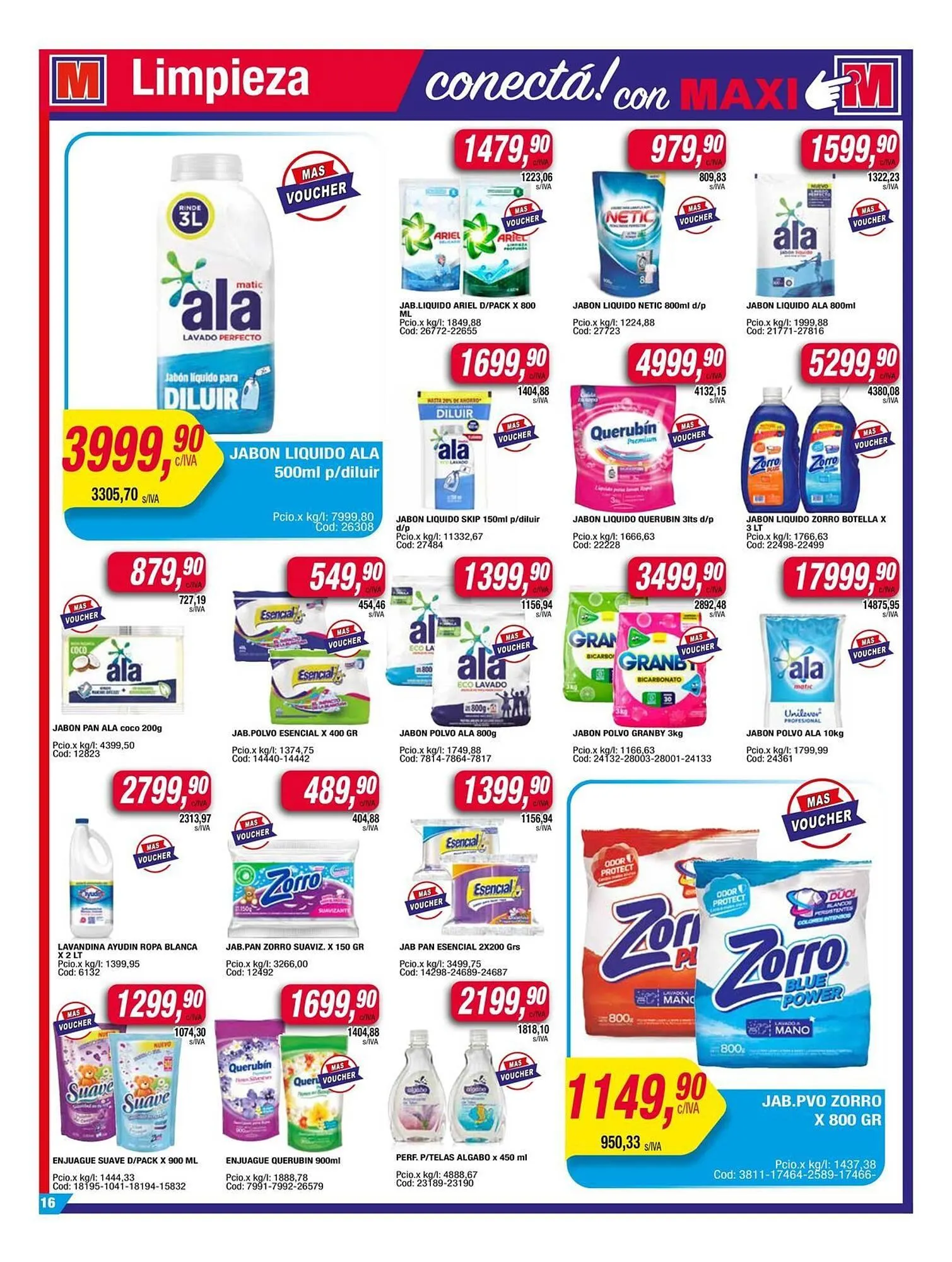 Ofertas de Catálogo Maxiconsumo 22 de octubre al 5 de noviembre 2024 - Página 16 del catálogo