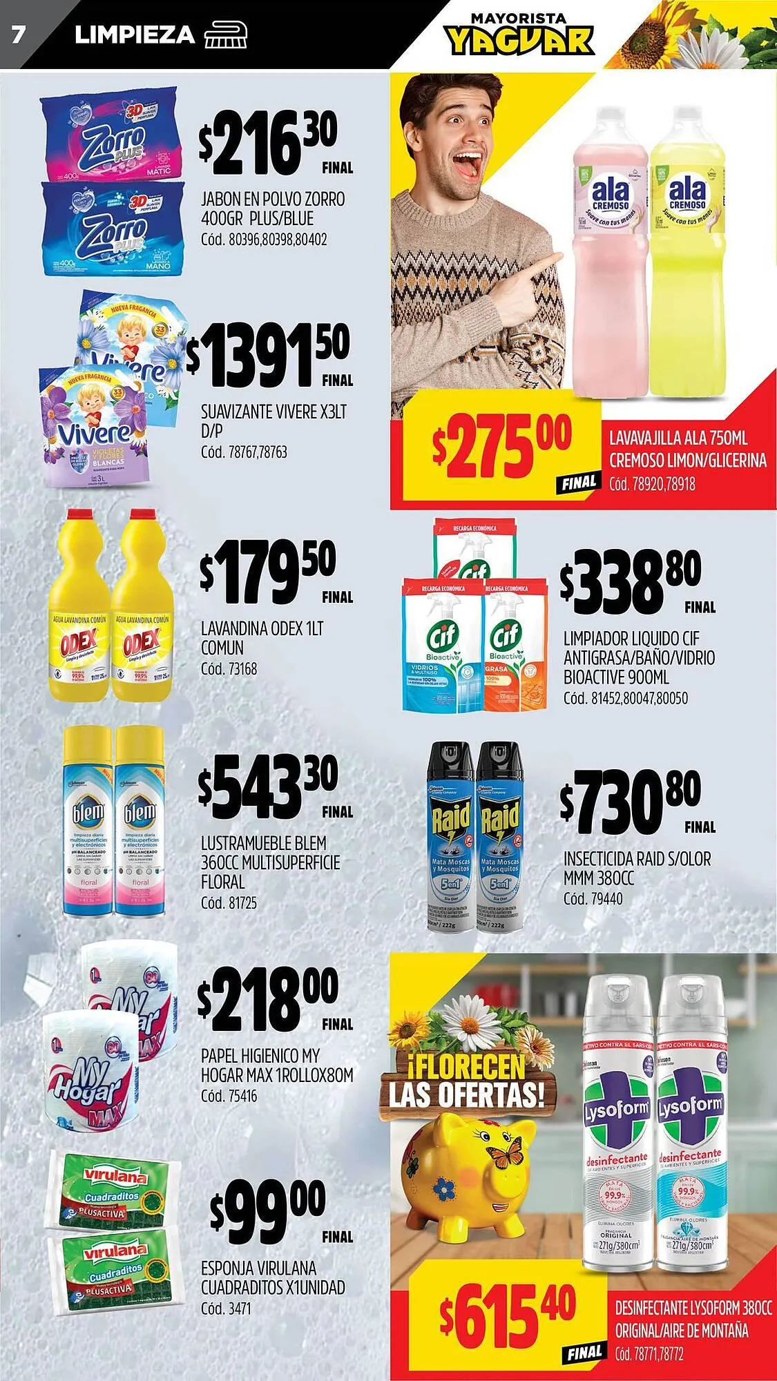 Ofertas de Catálogo Supermercados Yaguar 25 de septiembre al 30 de septiembre 2023 - Página 7 del catálogo
