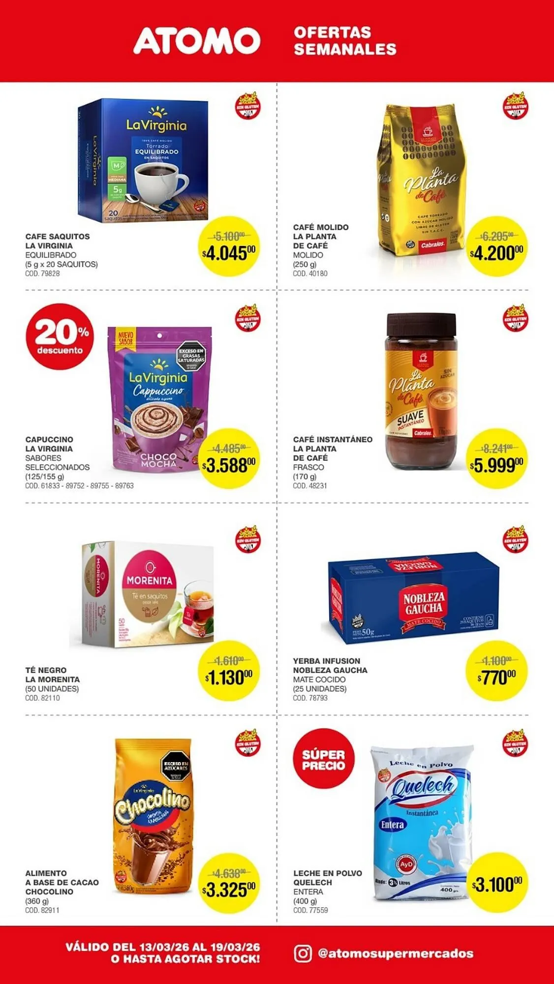 Ofertas de Catálogo Atomo Conviene 13 de marzo al 19 de marzo 2026 - Página 12 del catálogo
