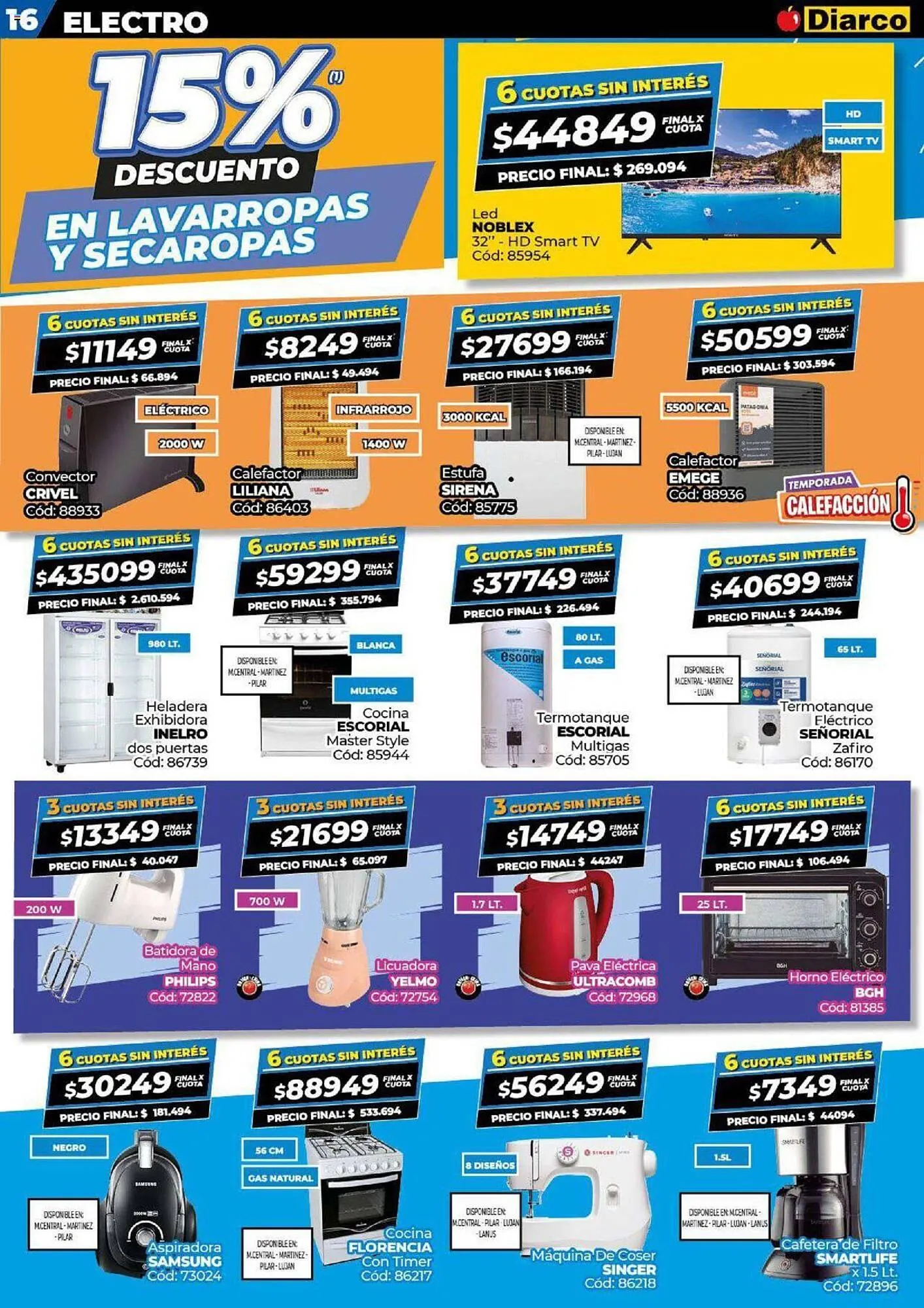 Ofertas de Catálogo Diarco 6 de mayo al 12 de mayo 2024 - Página 16 del catálogo