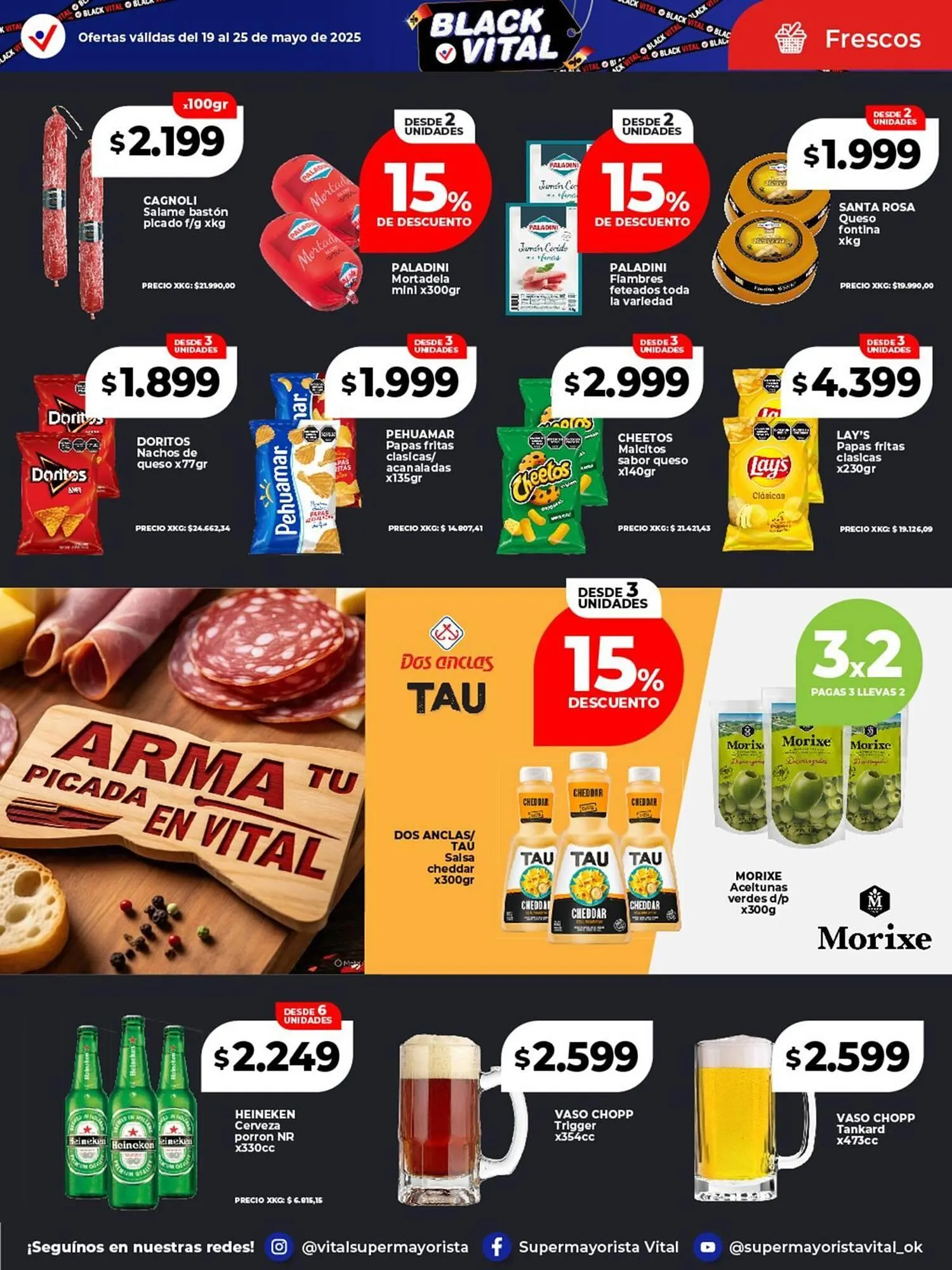 Ofertas de Catálogo Supermayorista Vital 19 de mayo al 25 de mayo 2025 - Página 17 del catálogo