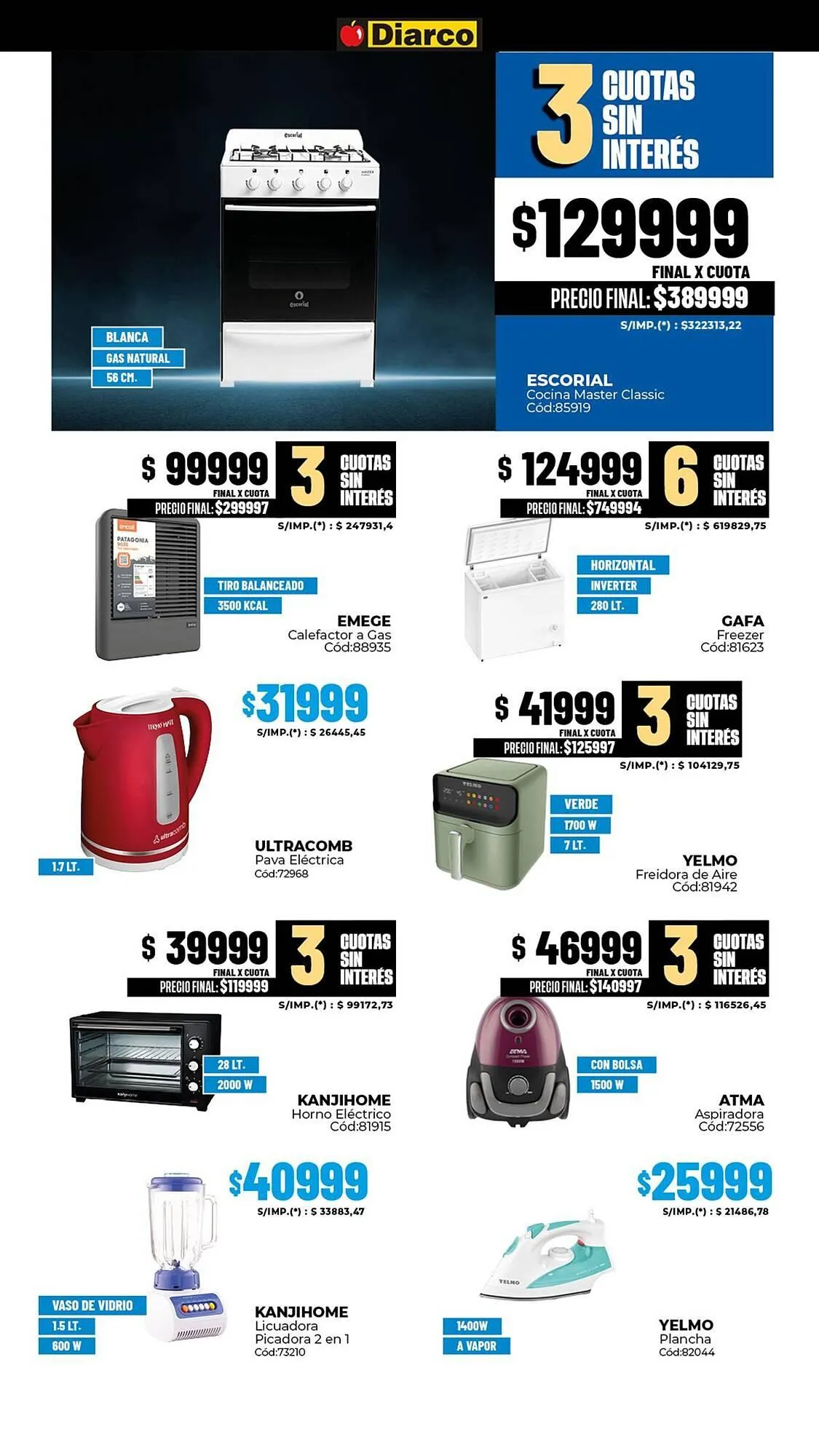 Ofertas de Catálogo Diarco 6 de abril al 10 de abril 2026 - Página 18 del catálogo