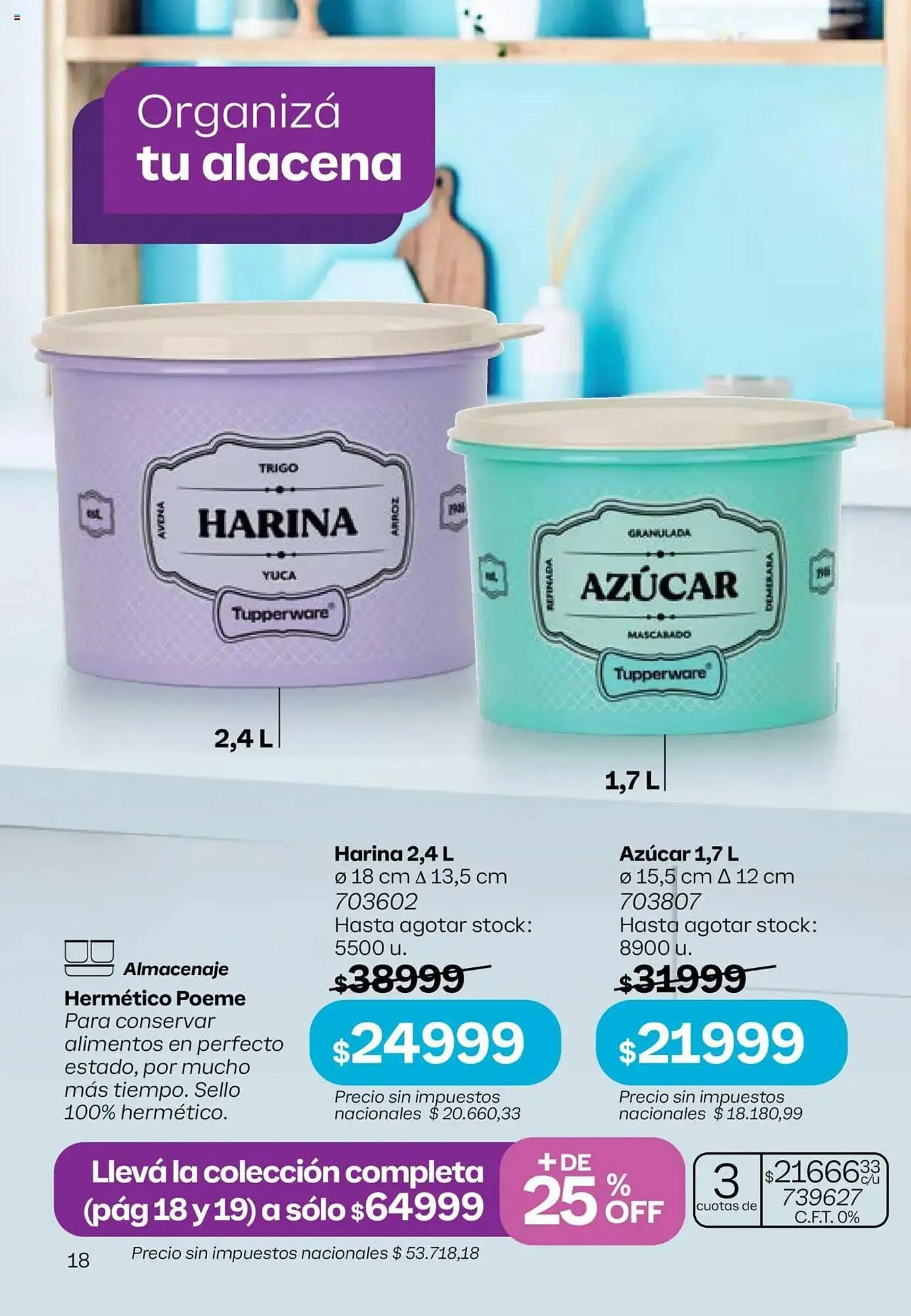 Ofertas de Folleto Tupperware 8 de septiembre al 22 de septiembre 2025 - Página 19 del catálogo