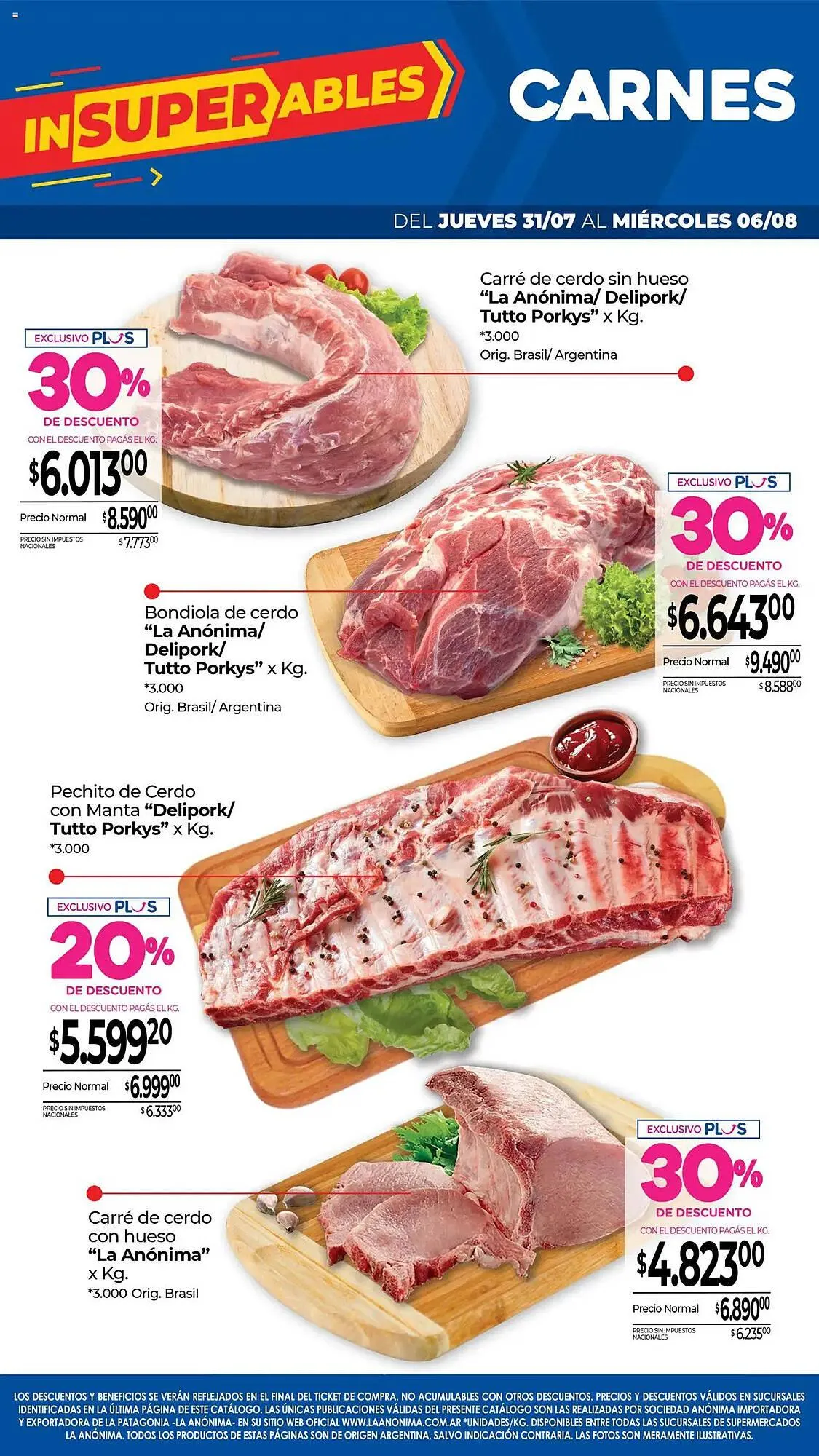 Ofertas de Catálogo La Anonima 31 de julio al 7 de agosto 2025 - Página 3 del catálogo