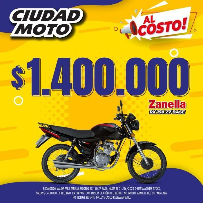 Ofertas Ciudad Moto al 01/06 - 1