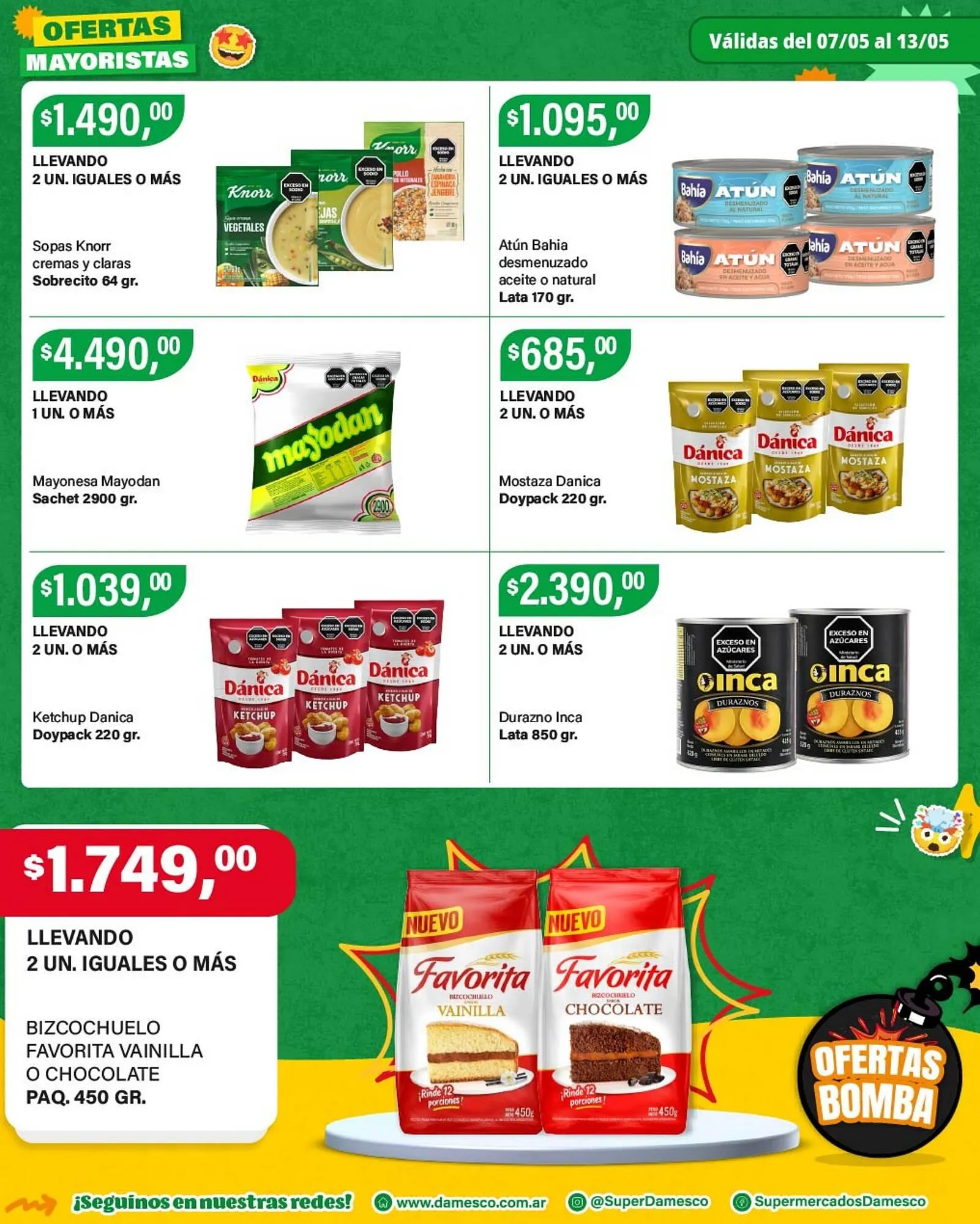 Ofertas de Catálogo Supermercados Damesco 7 de mayo al 13 de mayo 2026 - Página 4 del catálogo