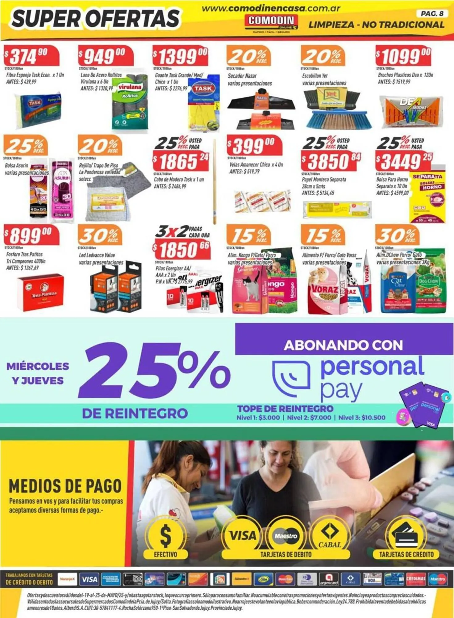 Ofertas de Catálogo Supermercados Comodin 23 de mayo al 25 de mayo 2025 - Página 9 del catálogo