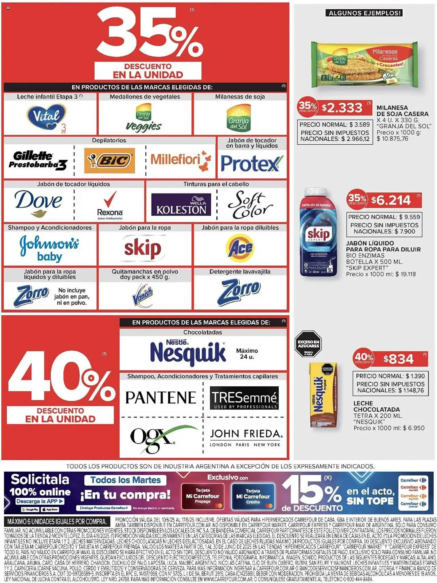 Ofertas de Catálogo Carrefour 10 de junio al 17 de junio 2025 - Página 11 del catálogo
