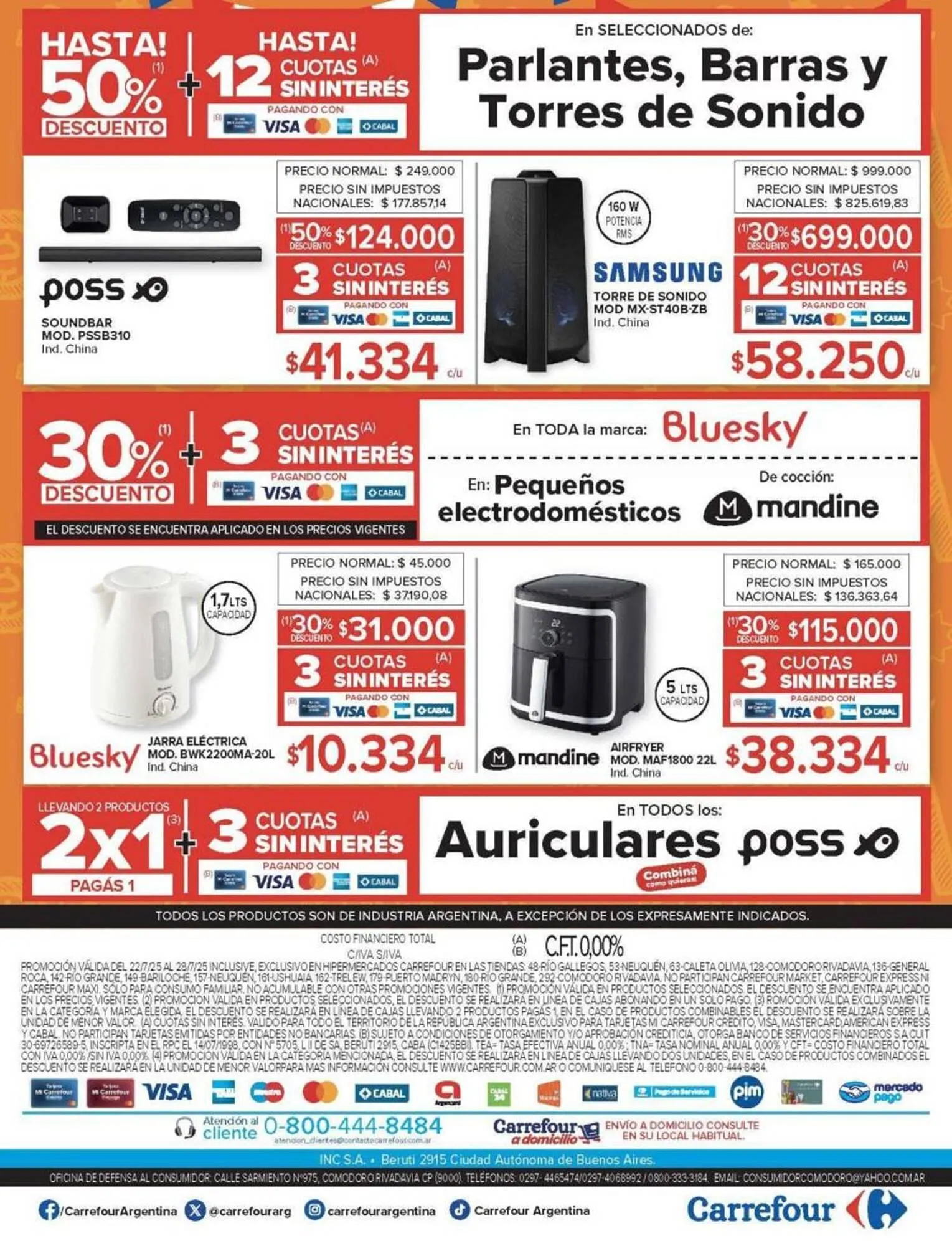 Ofertas de Catálogo Carrefour 22 de julio al 29 de julio 2025 - Página 29 del catálogo