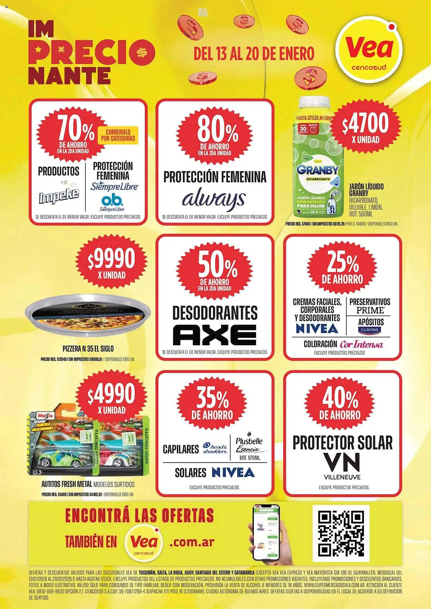 Ofertas de Catálogo Supermercados Vea 13 de enero al 20 de enero 2026 - Página 7 del catálogo