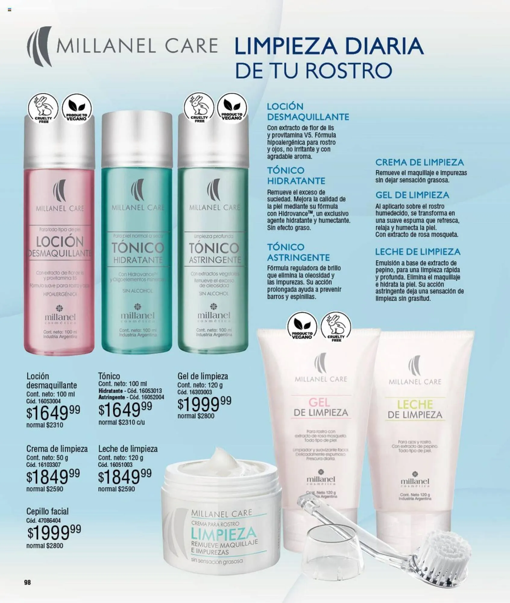 Ofertas de Catálogo Millanel Cosmética 13 de noviembre al 10 de diciembre 2023 - Página 98 del catálogo