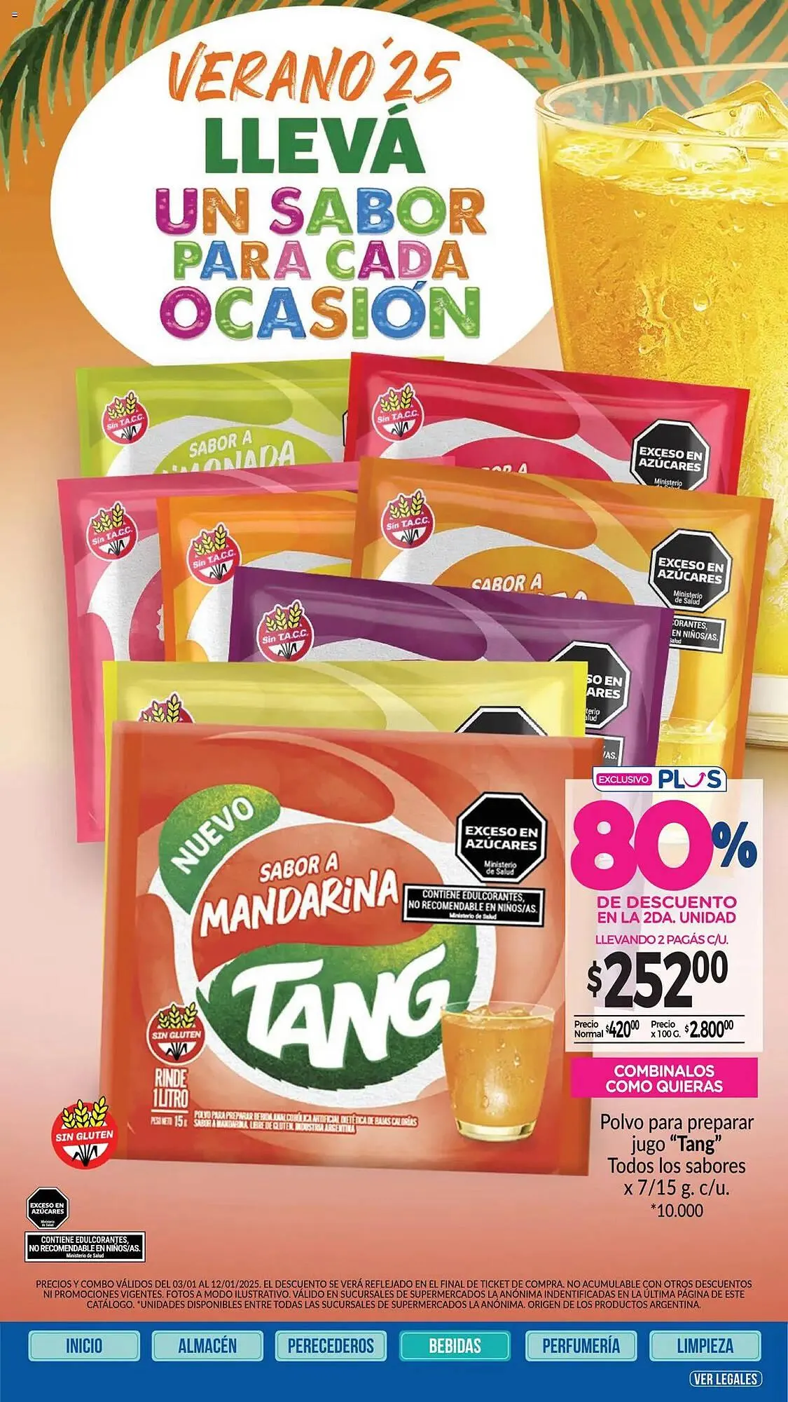 Ofertas de Catálogo La Anonima 3 de enero al 12 de enero 2025 - Página 40 del catálogo