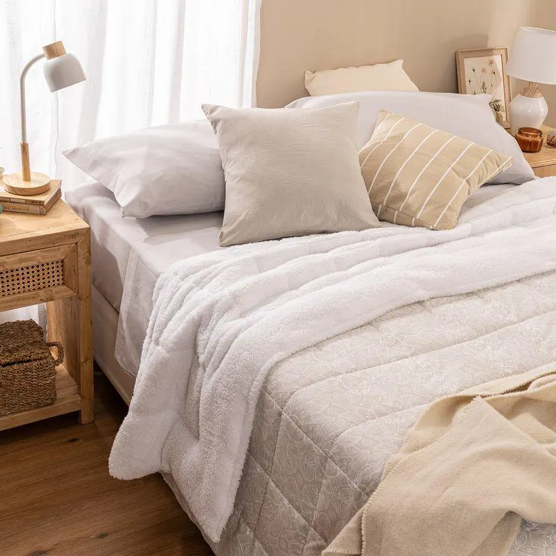 Acolchado Queen Size Patch Liberty Mandala y Corderito