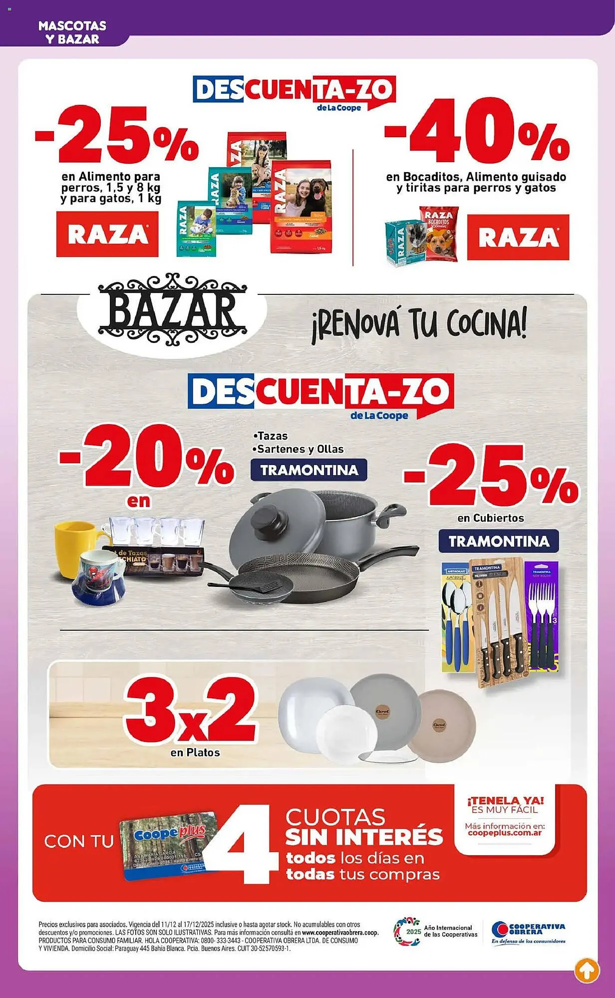 Ofertas de Catálogo Cooperativa Obrera 11 de diciembre al 17 de diciembre 2025 - Página 8 del catálogo