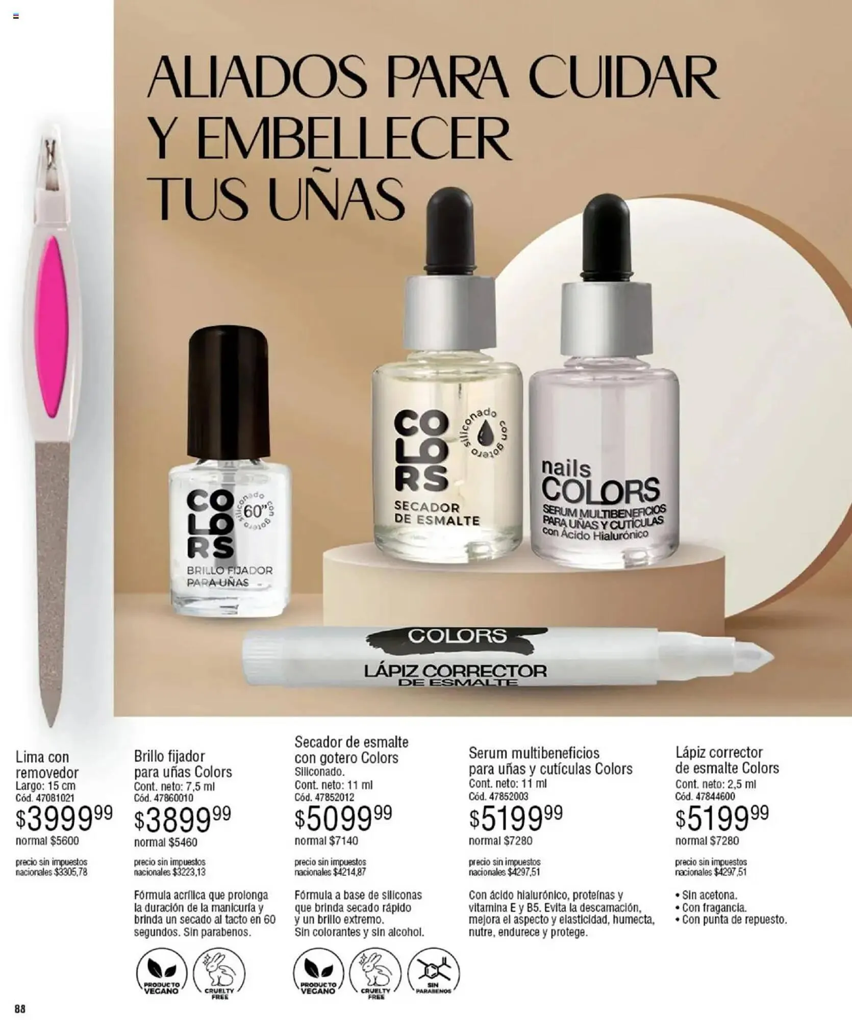 Ofertas de Catálogo Millanel Cosmética 15 de septiembre al 20 de octubre 2025 - Página 88 del catálogo