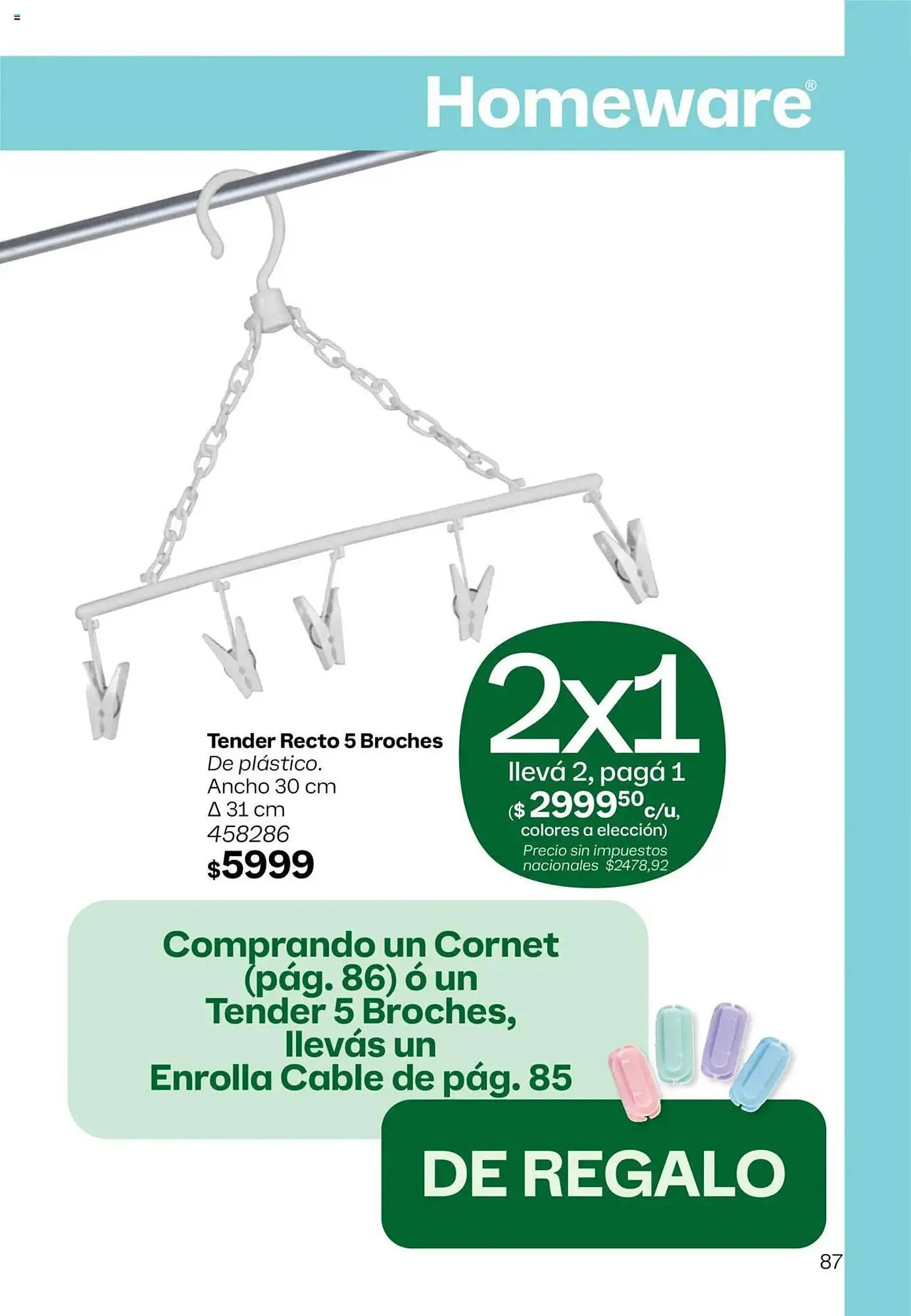 Ofertas de Catálogo Tupperware 23 de julio al 6 de agosto 2025 - Página 88 del catálogo