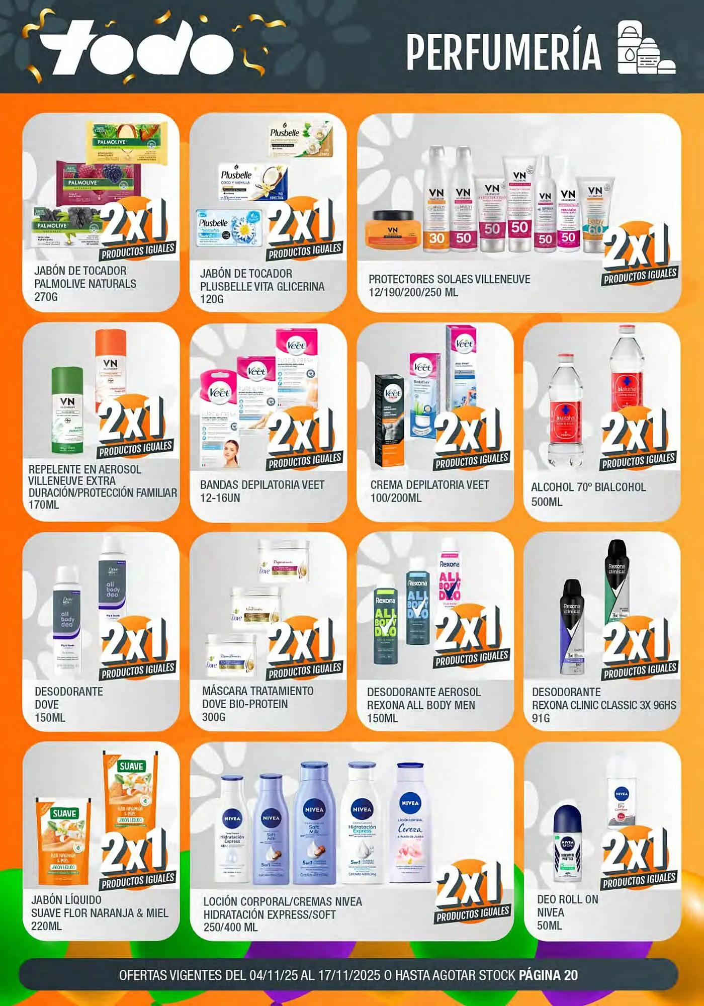 Ofertas de Catálogo Supermercados Todo 4 de noviembre al 17 de noviembre 2025 - Página 20 del catálogo