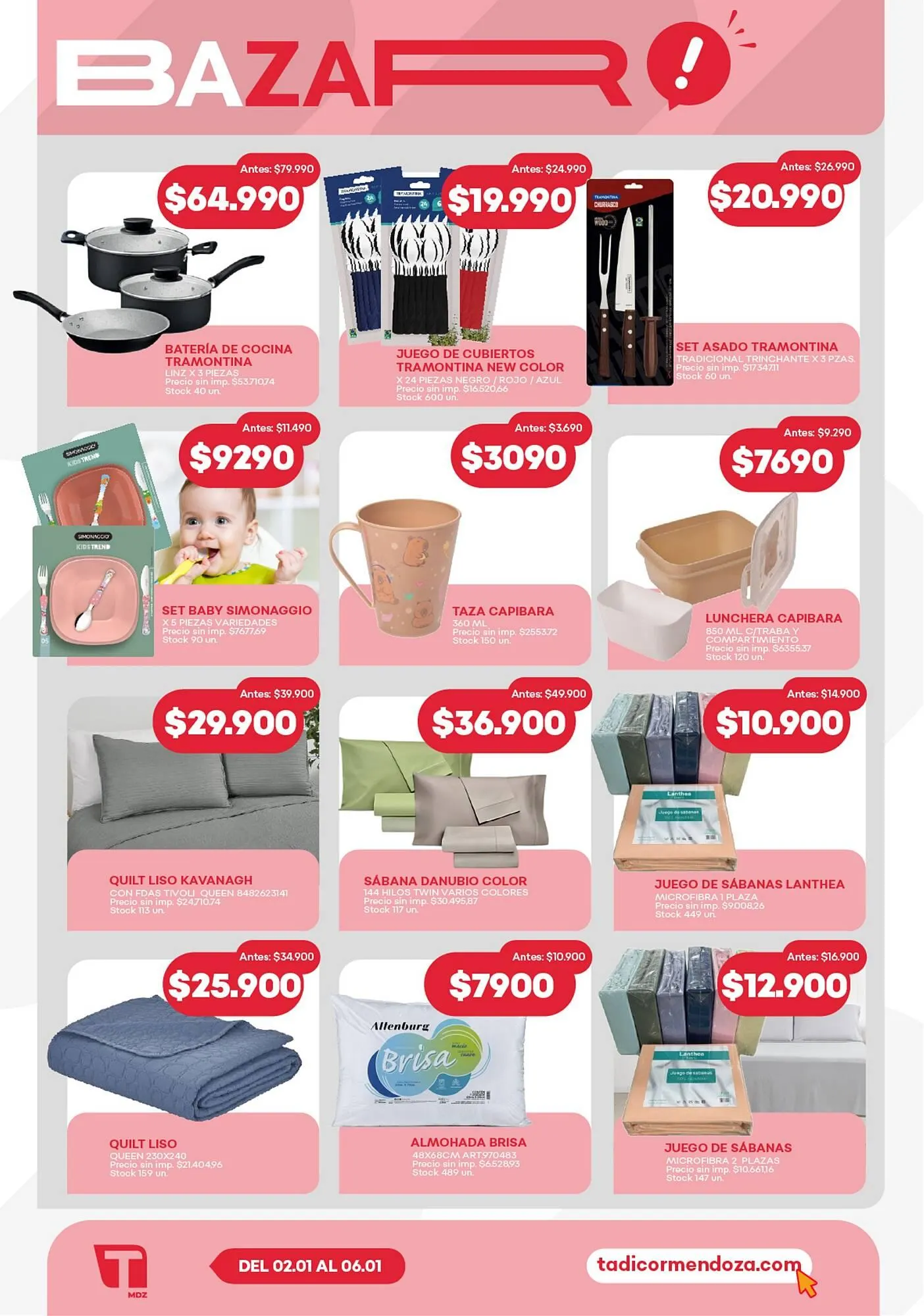 Ofertas de Catálogo Supermercados Tadicor 2 de enero al 6 de enero 2026 - Página 9 del catálogo