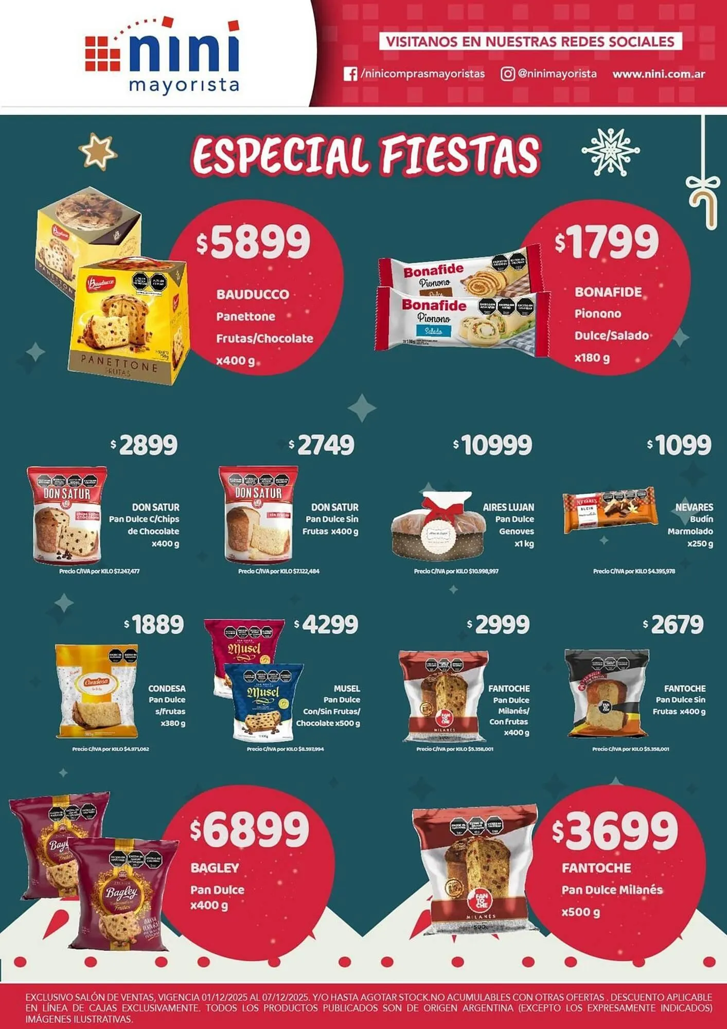 Ofertas de Catálogo Nini Mayorista 1 de diciembre al 7 de diciembre 2025 - Página 32 del catálogo