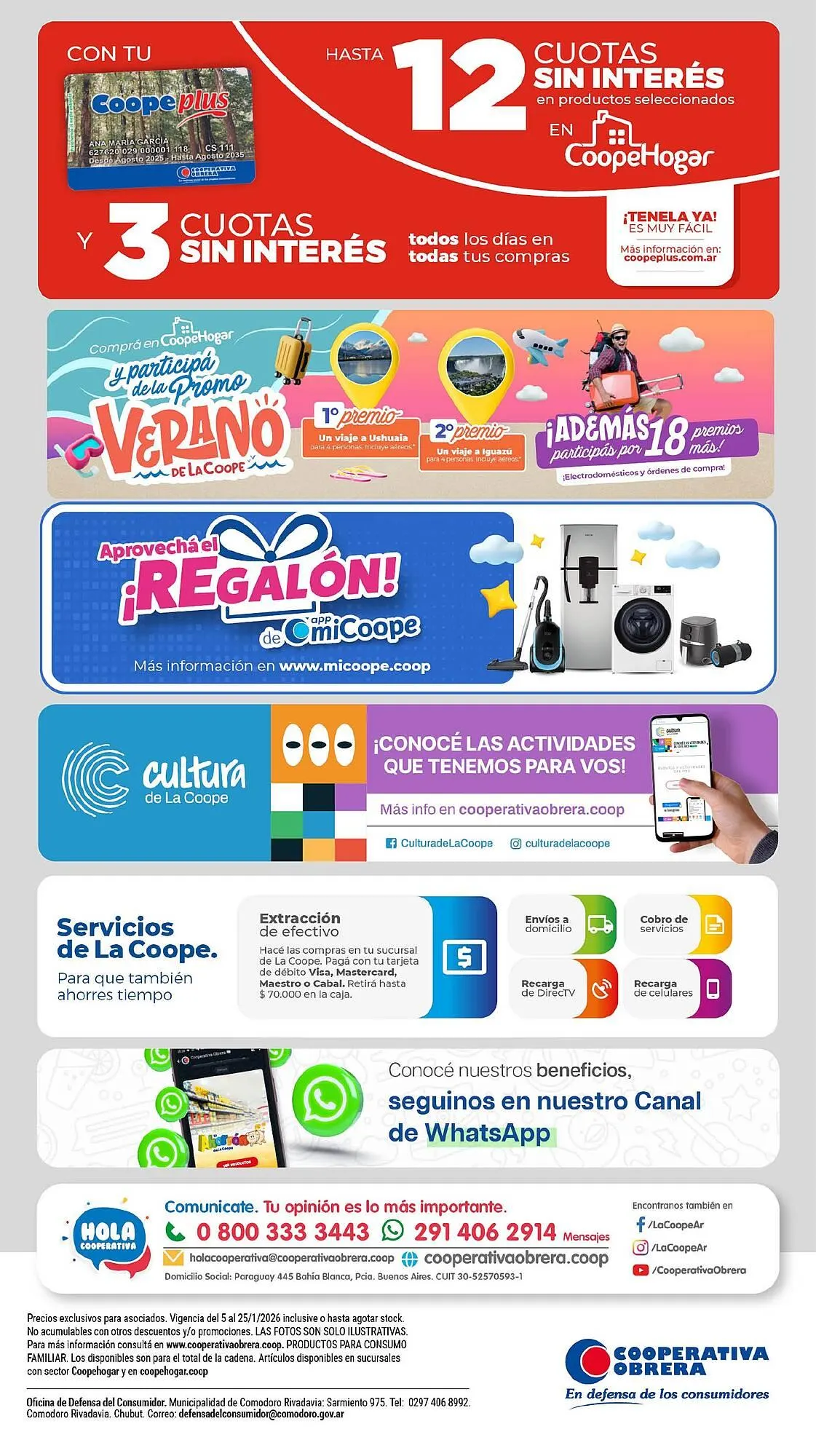 Ofertas de Catálogo Cooperativa Obrera 9 de enero al 18 de enero 2026 - Página 14 del catálogo