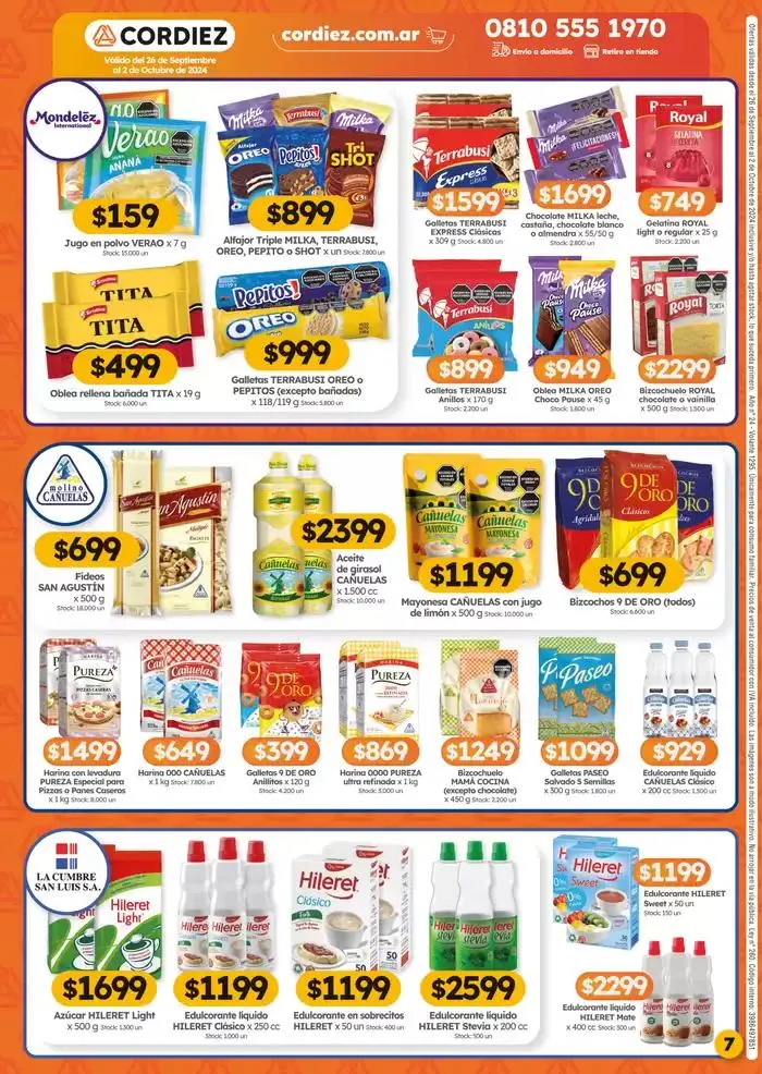 Ofertas de Ofertas Cordiez 26 de septiembre al 2 de octubre 2024 - Página 7 del catálogo