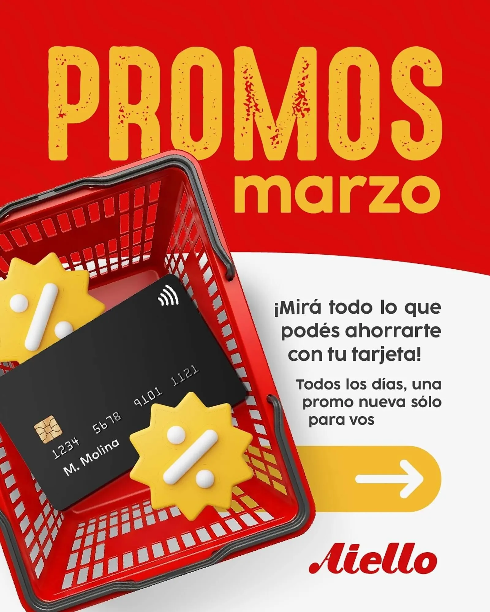 Ofertas de Catálogo Supermercados Aiello 3 de marzo al 31 de marzo 2026 - Página 1 del catálogo