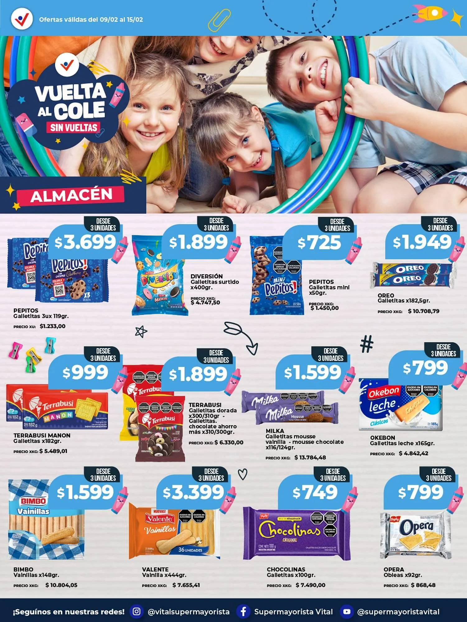 Ofertas de Catálogo Supermayorista Vital 9 de febrero al 15 de febrero 2026 - Página 9 del catálogo