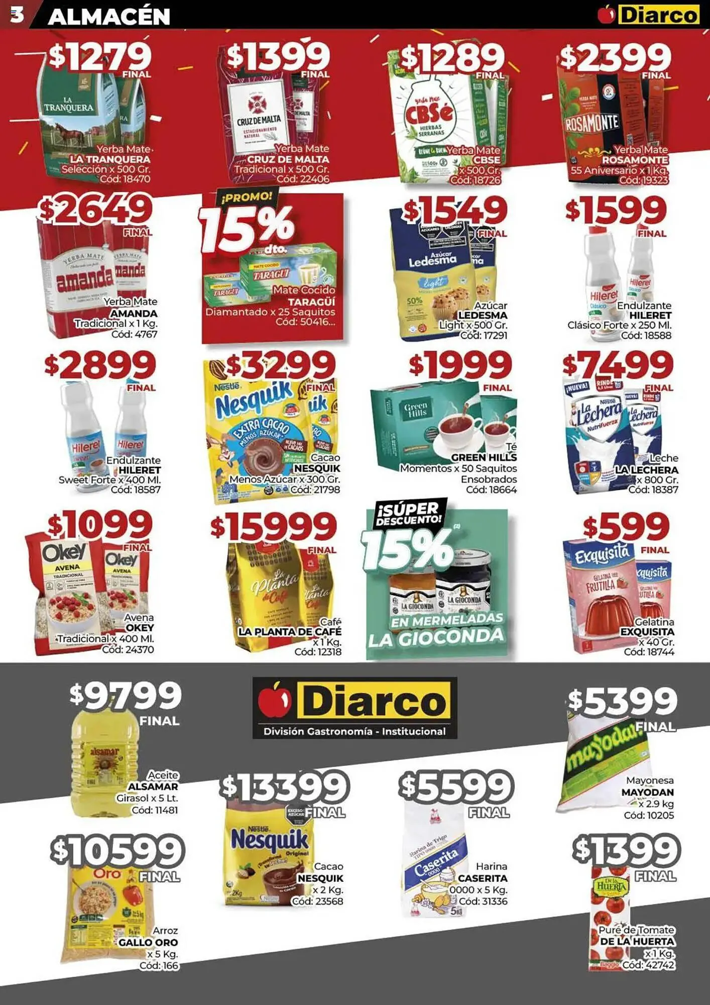 Ofertas de Catálogo Diarco 3 de marzo al 7 de marzo 2025 - Página 3 del catálogo
