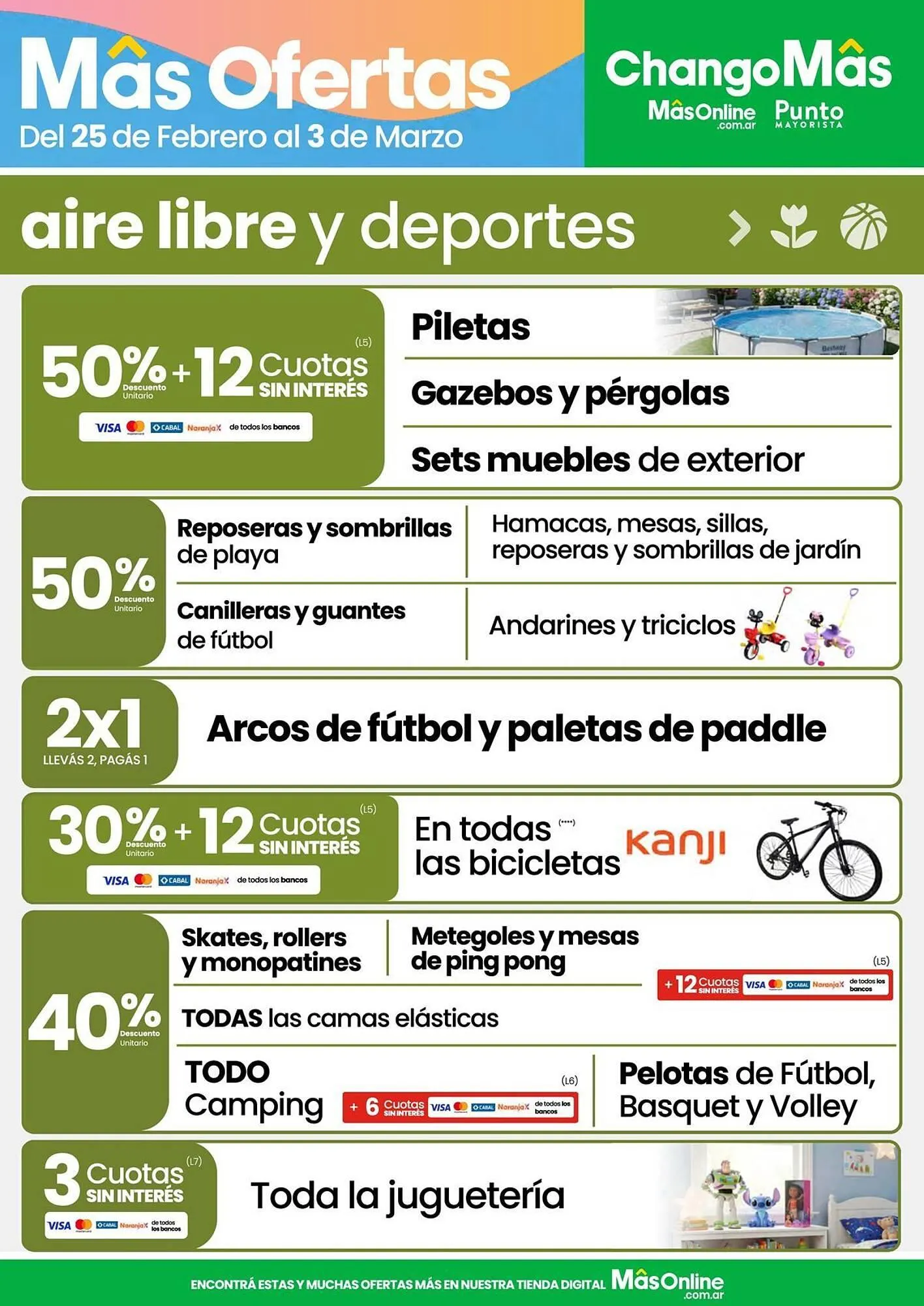 Ofertas de Catálogo Changomas 25 de febrero al 3 de marzo 2026 - Página 10 del catálogo