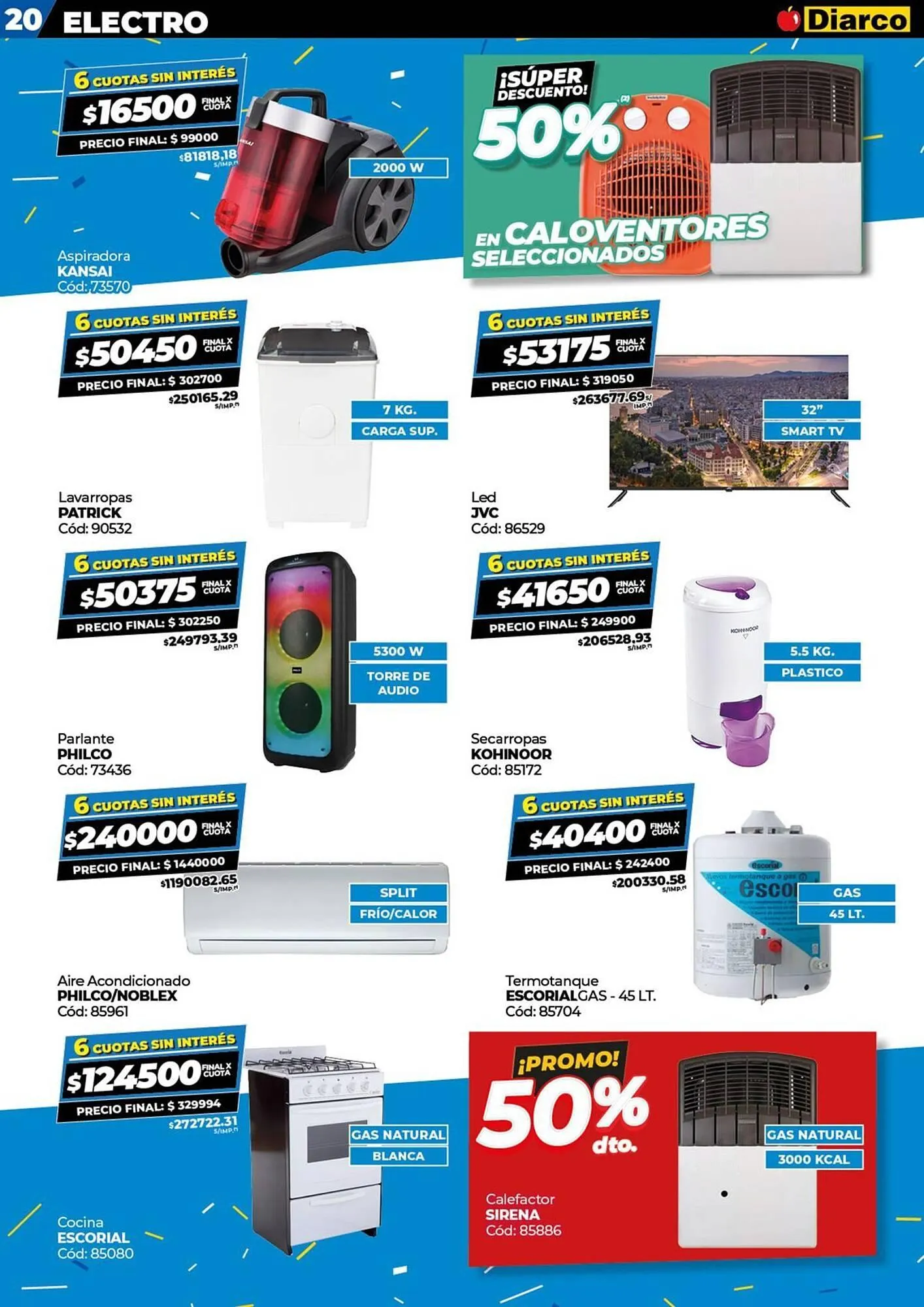 Ofertas de Catálogo Diarco 11 de agosto al 16 de agosto 2025 - Página 20 del catálogo
