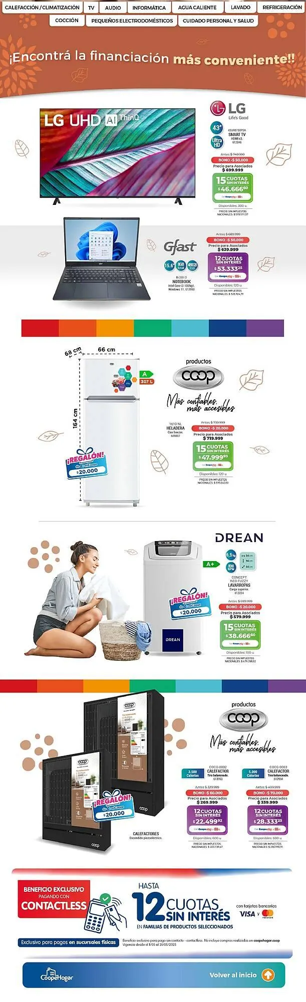 Ofertas de Catálogo Cooperativa Obrera 5 de mayo al 25 de mayo 2025 - Página 2 del catálogo