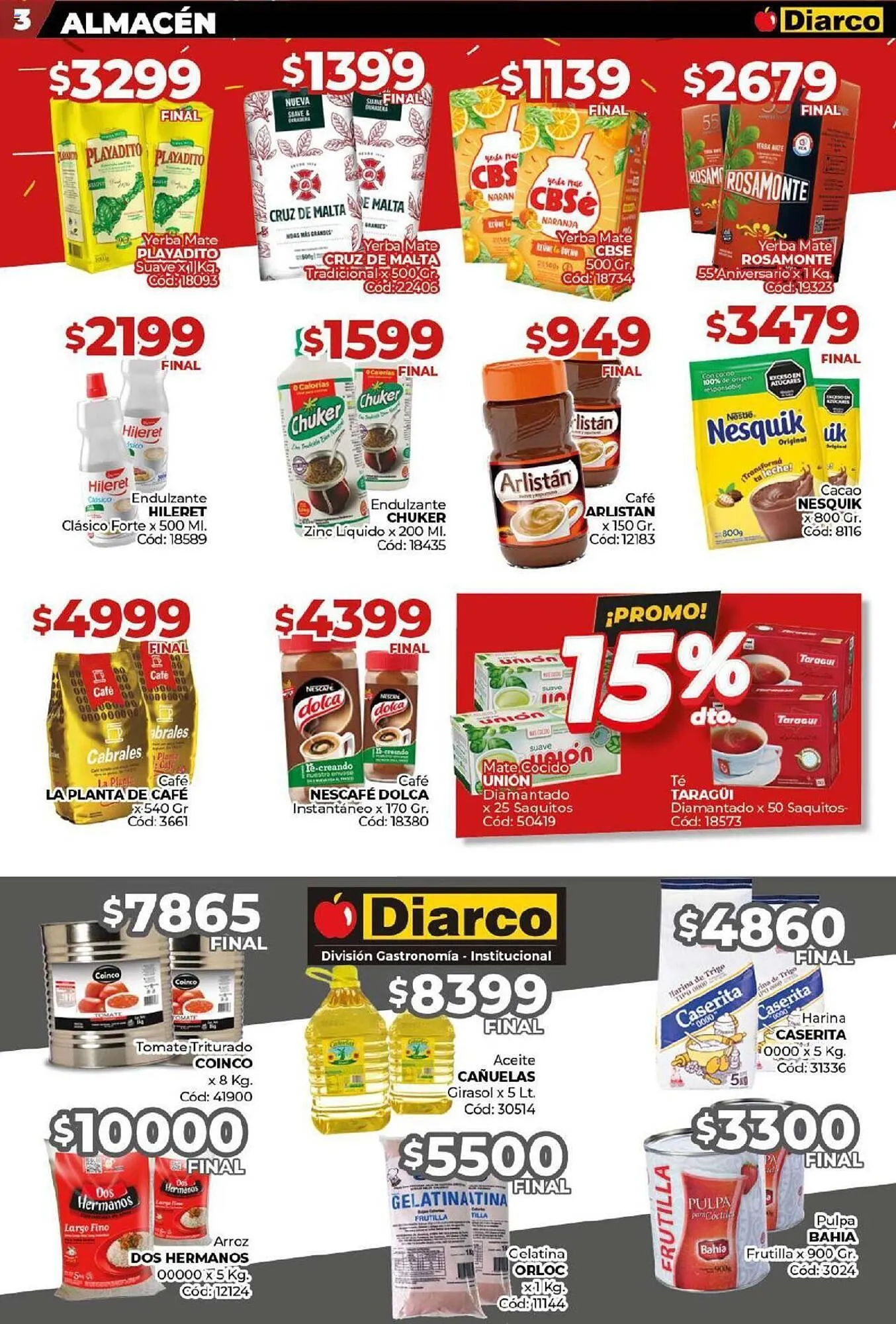 Ofertas de Catálogo Diarco 6 de mayo al 12 de mayo 2024 - Página 3 del catálogo