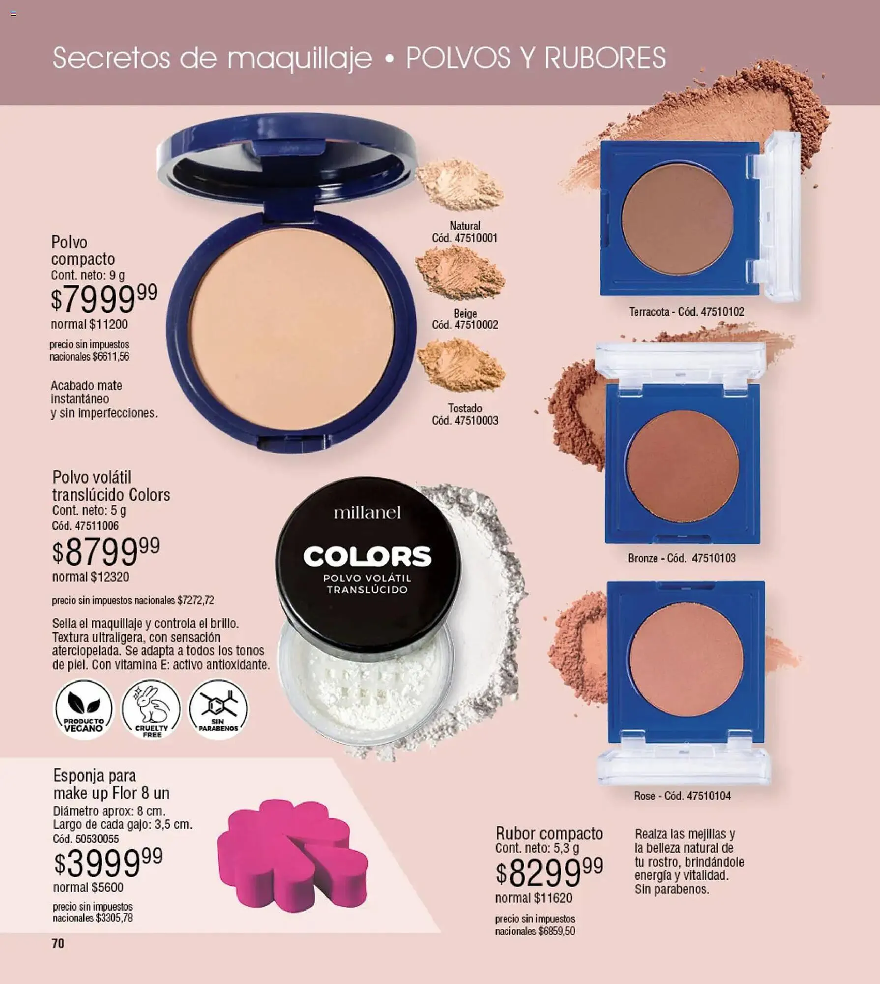 Ofertas de Catálogo Millanel Cosmética 30 de marzo al 27 de abril 2026 - Página 70 del catálogo