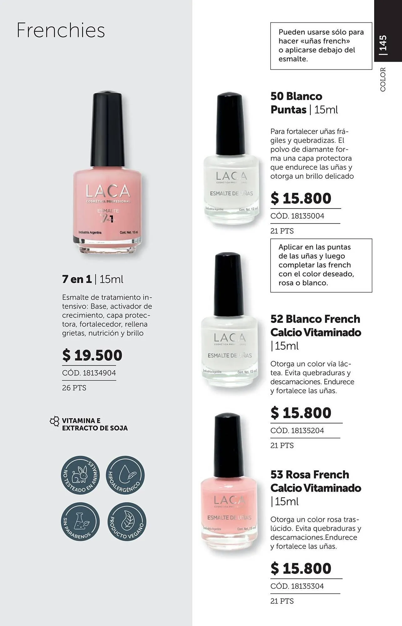 Ofertas de Catálogo Laboratorio LACA 16 de febrero al 28 de febrero 2026 - Página 145 del catálogo