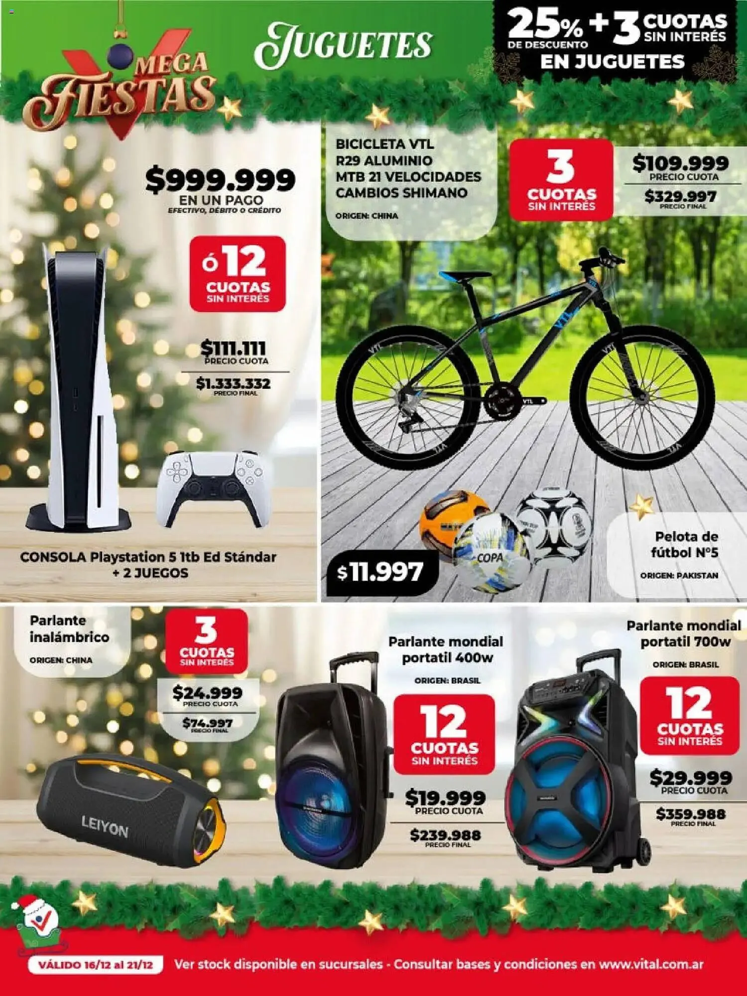 Ofertas de Catálogo Supermayorista Vital 16 de diciembre al 21 de diciembre 2025 - Página 6 del catálogo