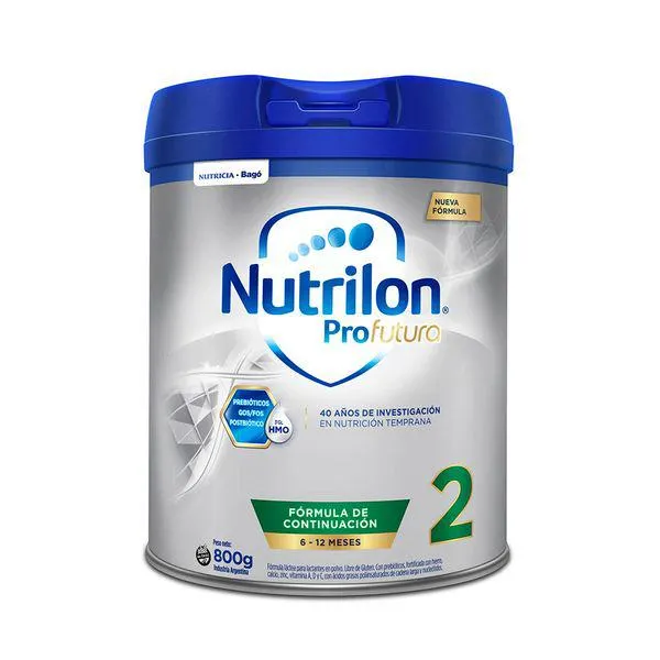 Leche Infantil Polvo Nutrilon Profutura 2 de 6 a 12 Meses x 800 g