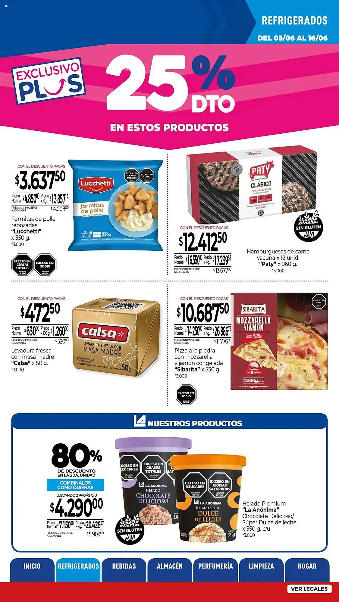 Ofertas de Catálogo La Anonima 5 de junio al 16 de junio 2025 - Página 5 del catálogo