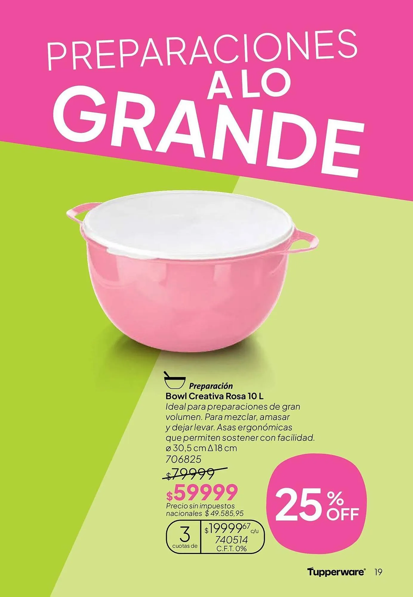 Ofertas de Folleto Tupperware 1 de abril al 30 de abril 2026 - Página 20 del catálogo