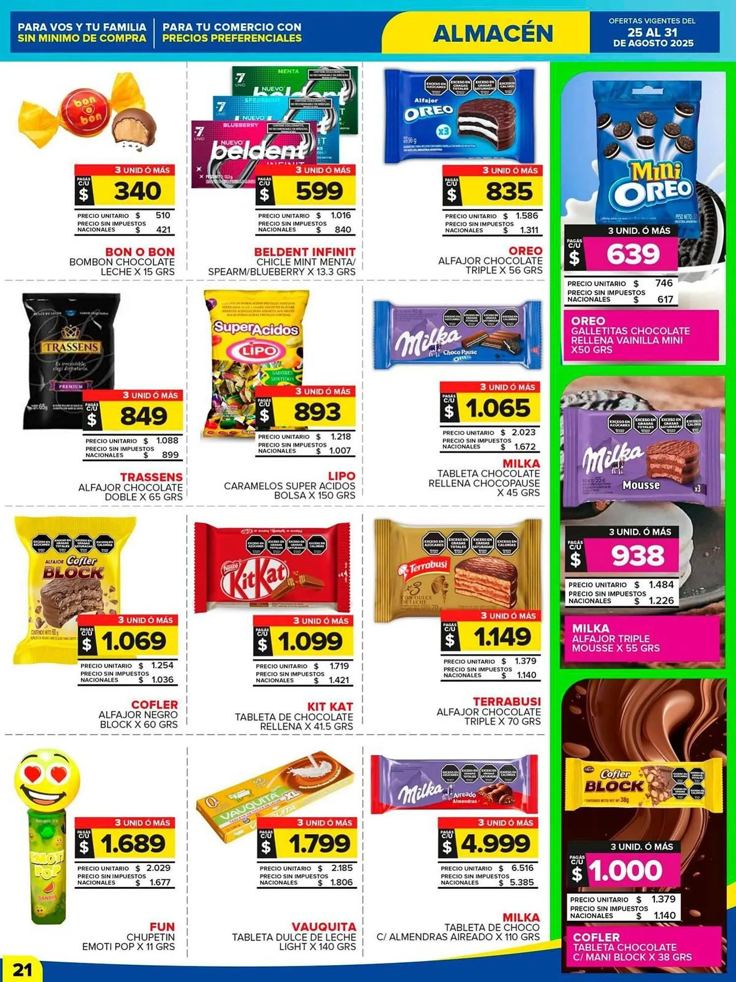 Ofertas de Catálogo Carrefour Maxi 25 de agosto al 31 de agosto 2025 - Página 21 del catálogo