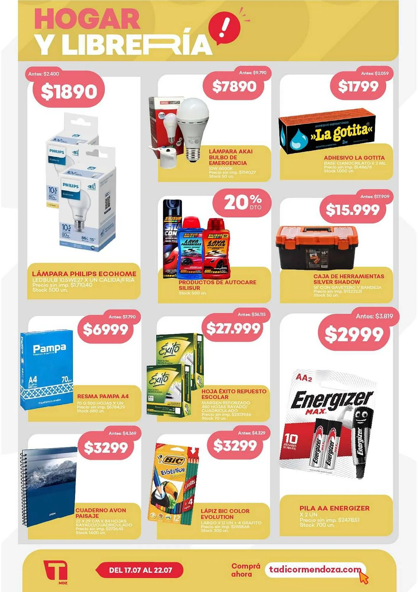 Ofertas de Catálogo Supermercados Tadicor 17 de julio al 22 de julio 2025 - Página 5 del catálogo
