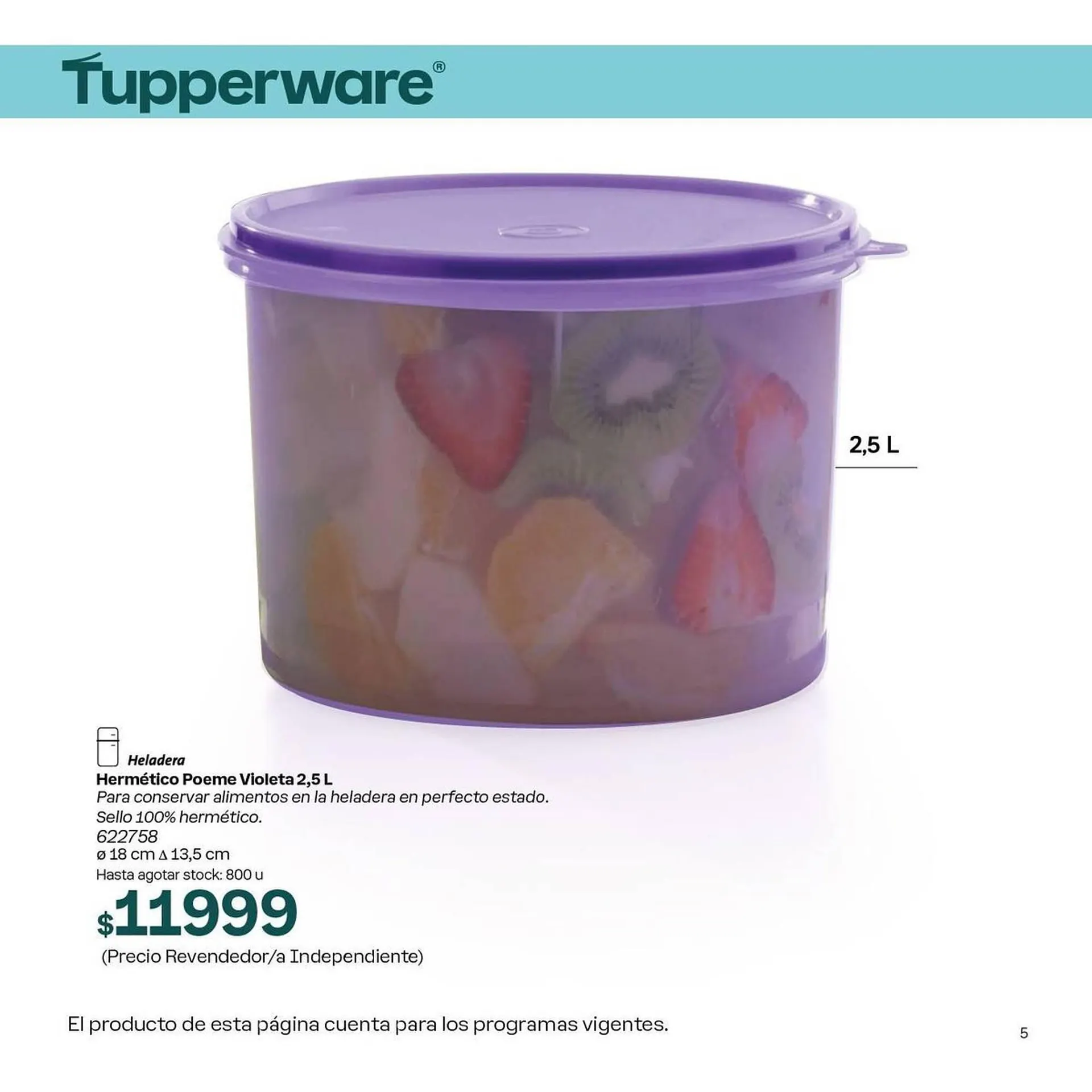 Ofertas de Catálogo Tupperware 20 de marzo al 2 de abril 2024 - Página 12 del catálogo