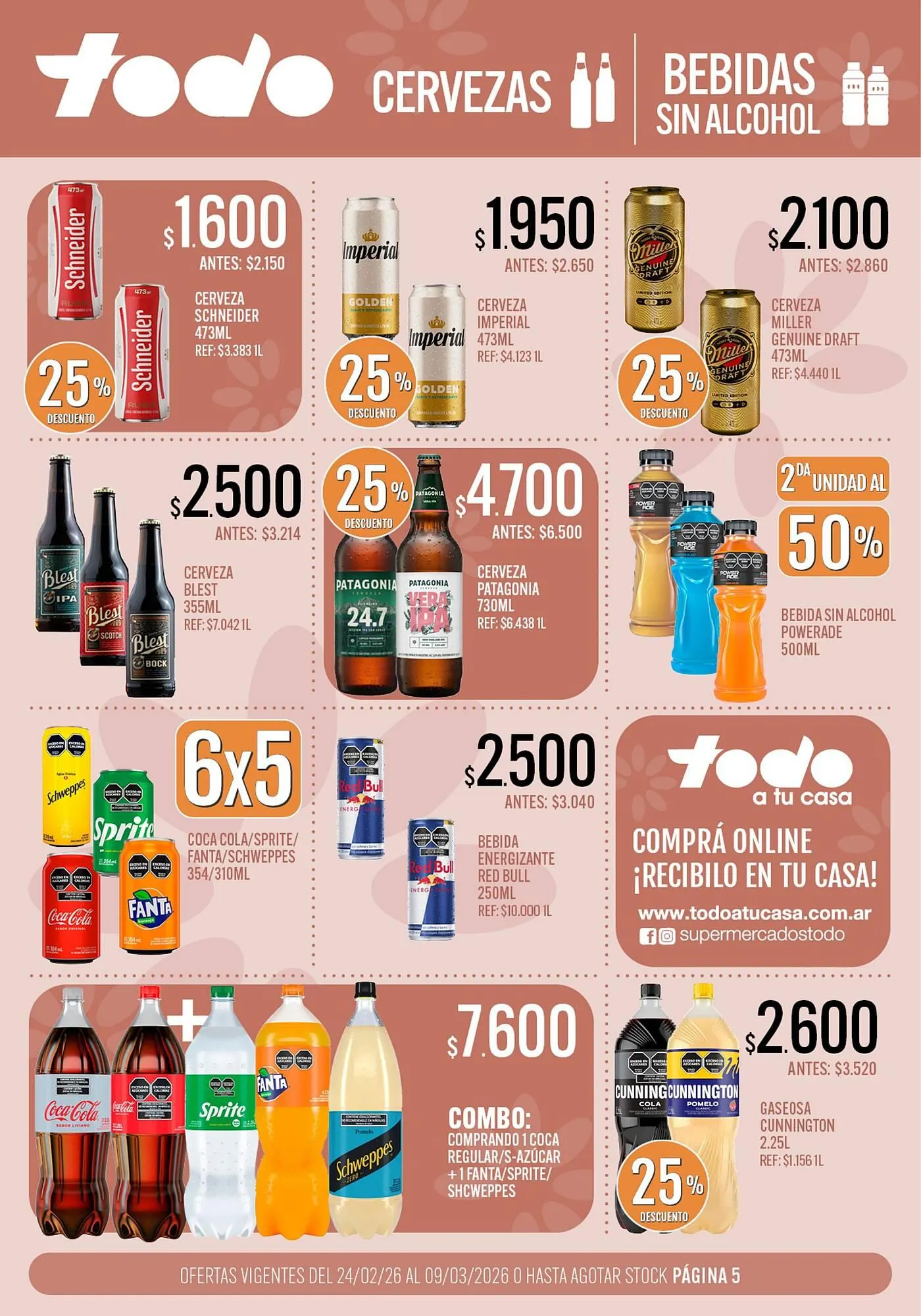 Ofertas de Catálogo Supermercados Todo 23 de febrero al 9 de marzo 2026 - Página 5 del catálogo