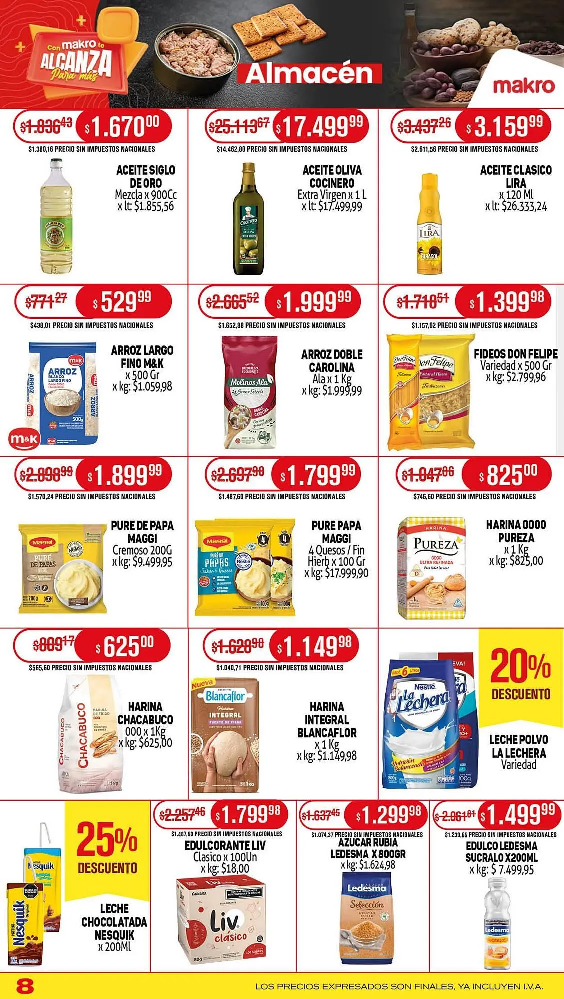 Ofertas de Catálogo Makro 12 de junio al 18 de junio 2025 - Página 8 del catálogo